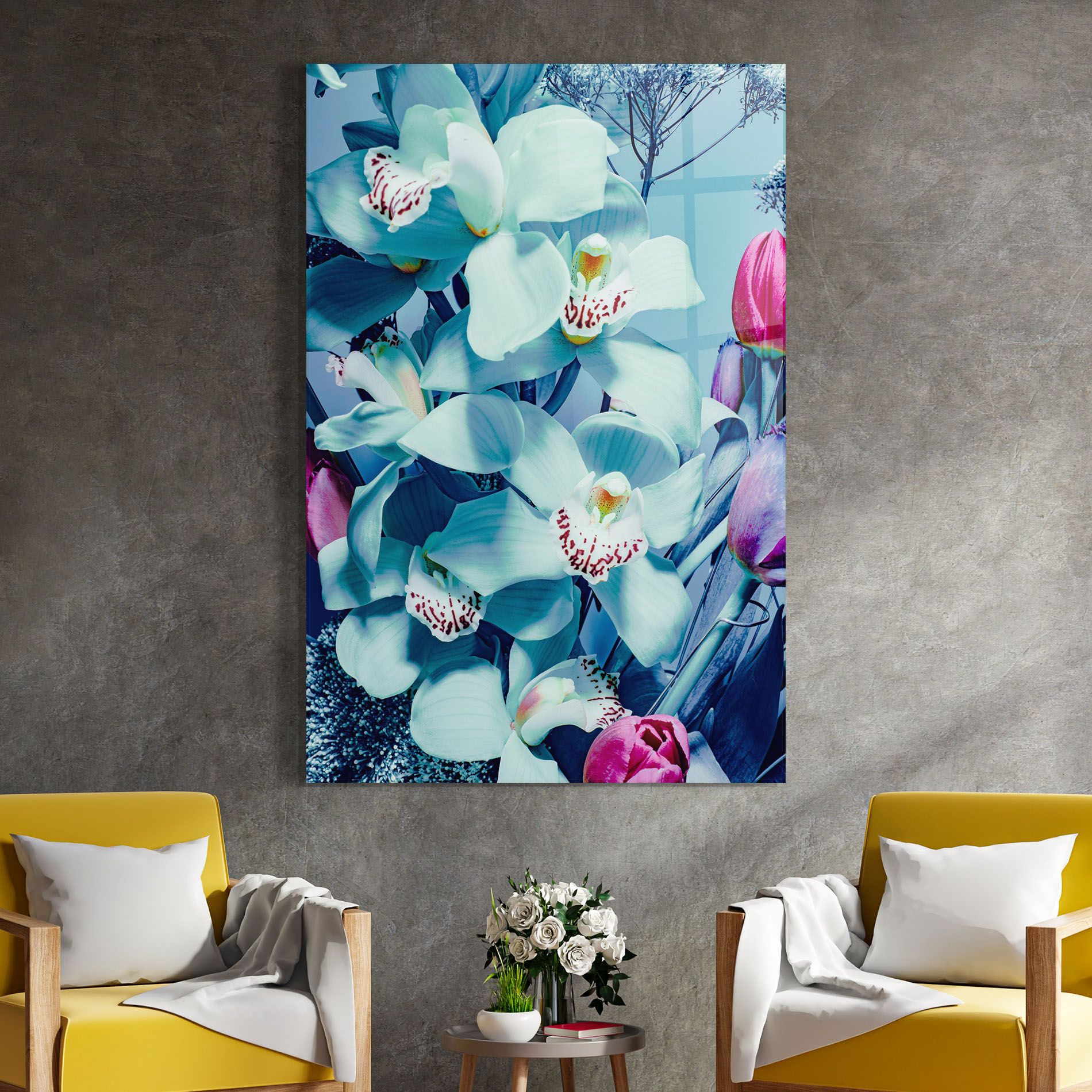 Light Blue Orchids mockup 4