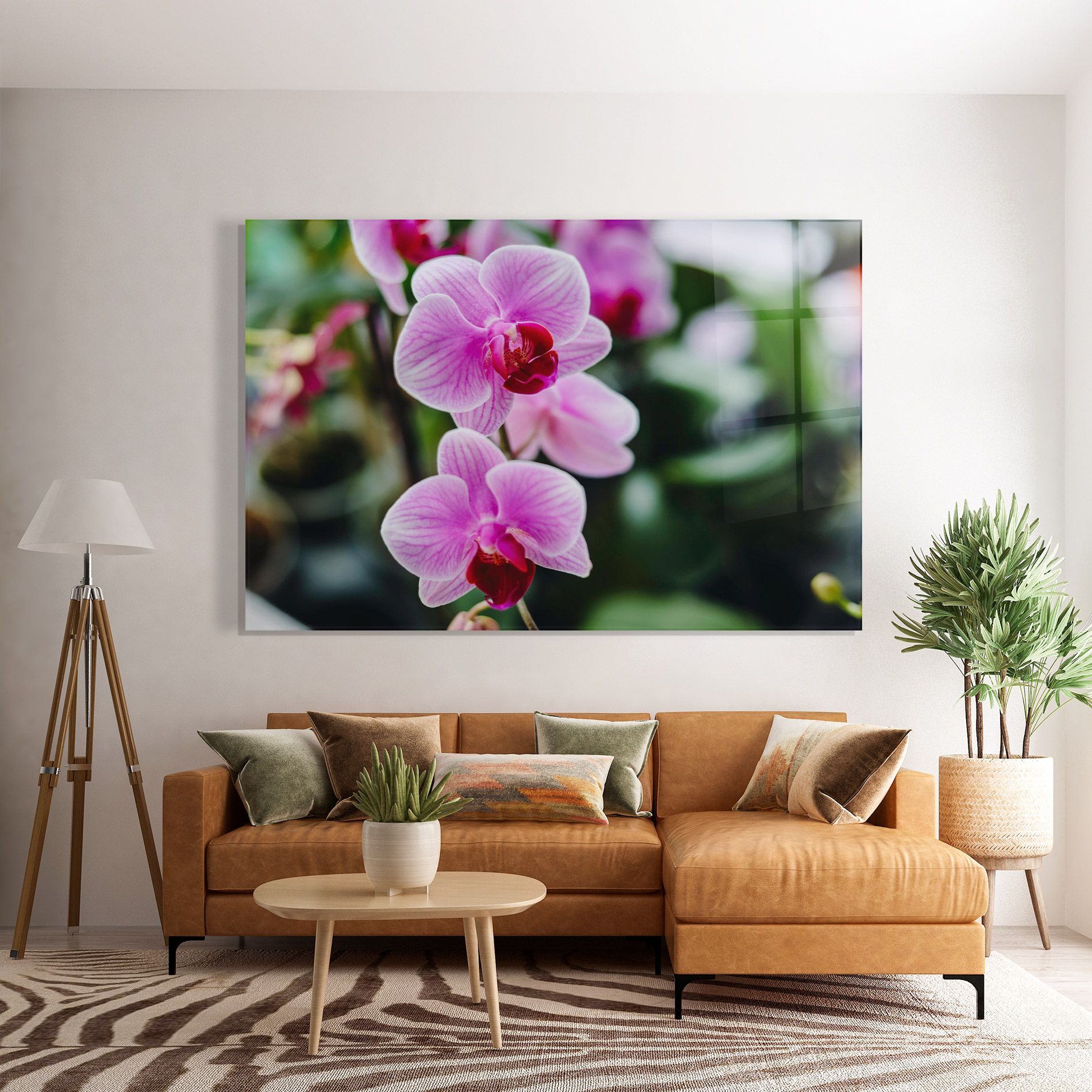 Garden Purple Orchids mockup 7