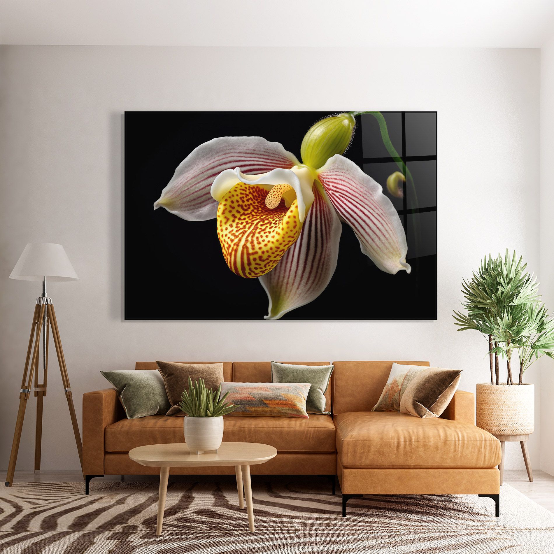 Orchid On Black mockup 7