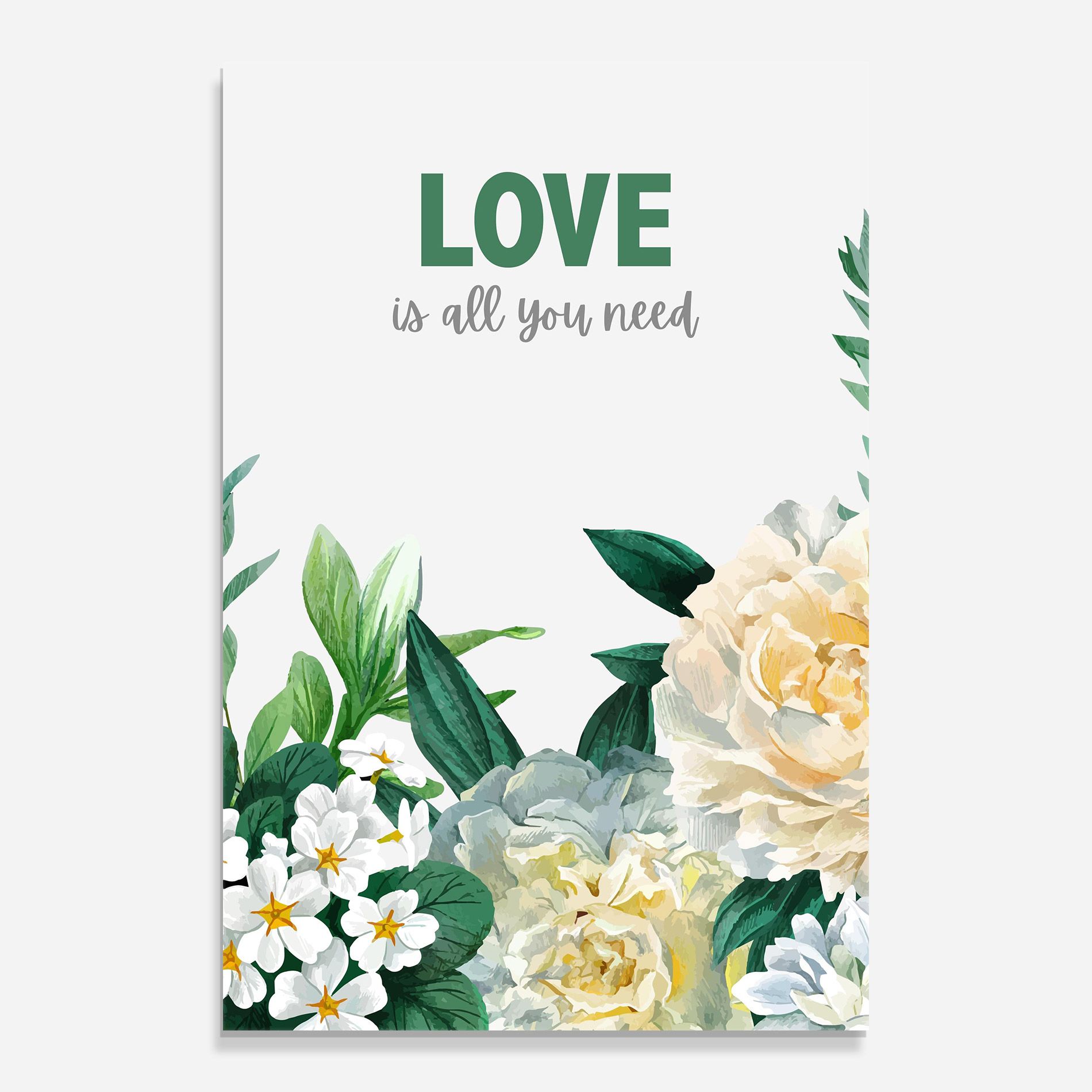Green Rose Love mockup 0