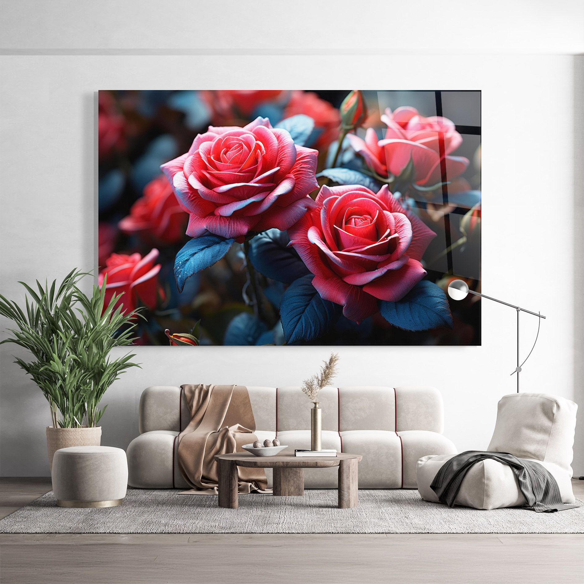 Dark Pink Rose mockup 9