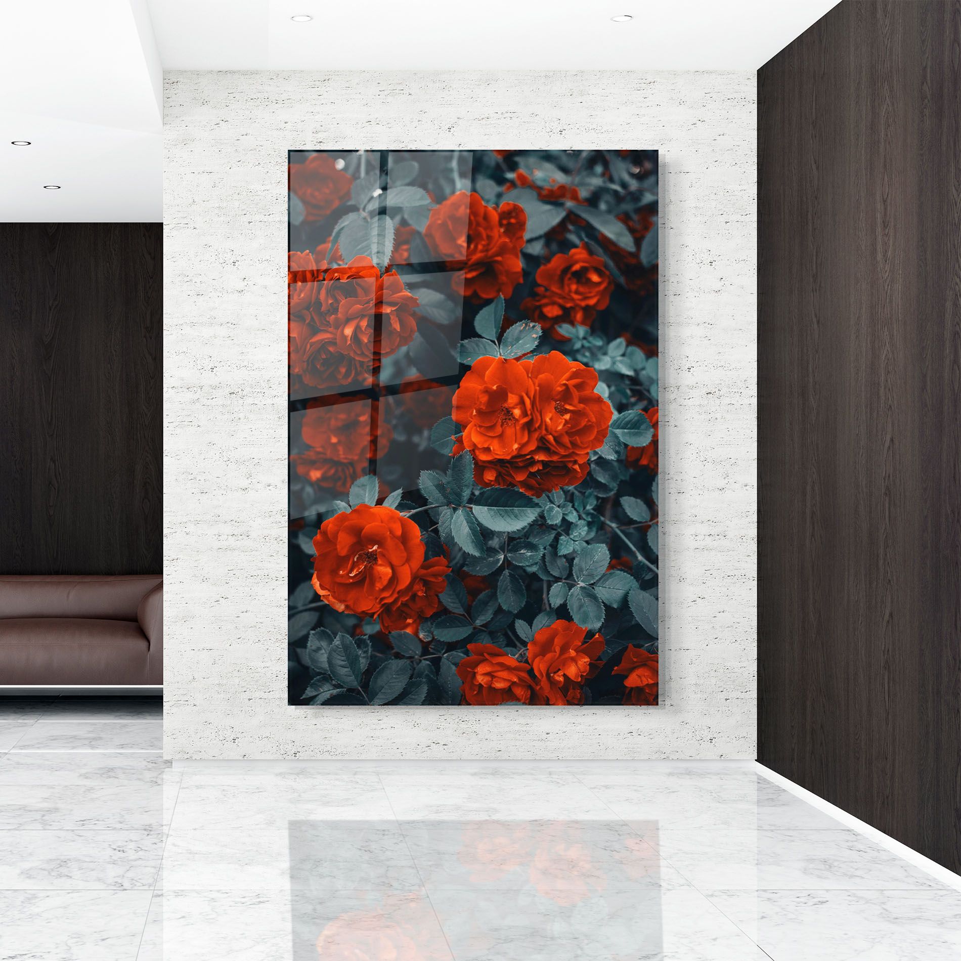 Bright Red Rose mockup 9