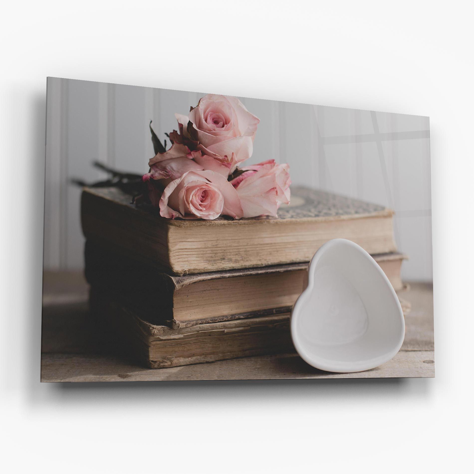 Books With Roses mockup 6