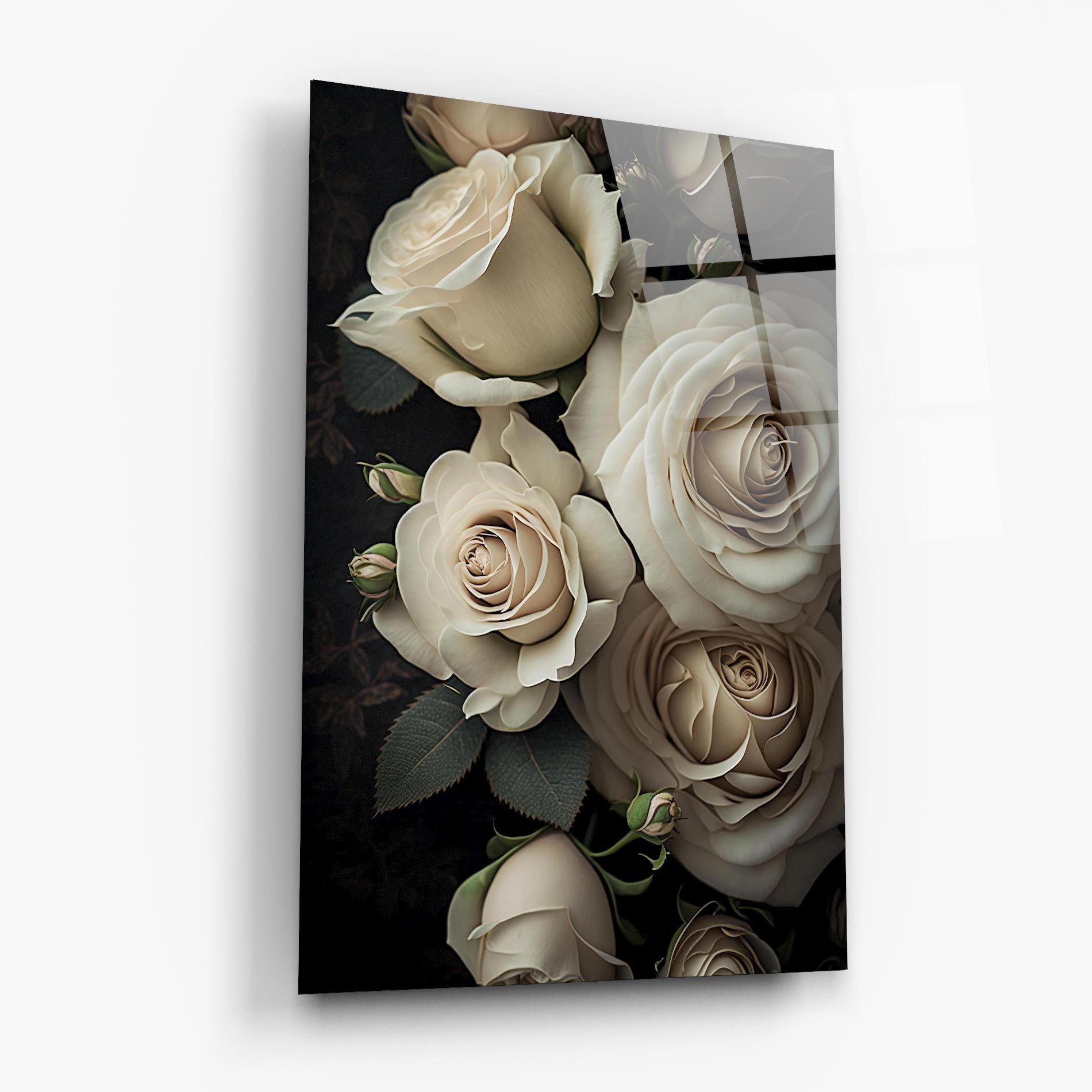 Cream Roses Close Up mockup 6