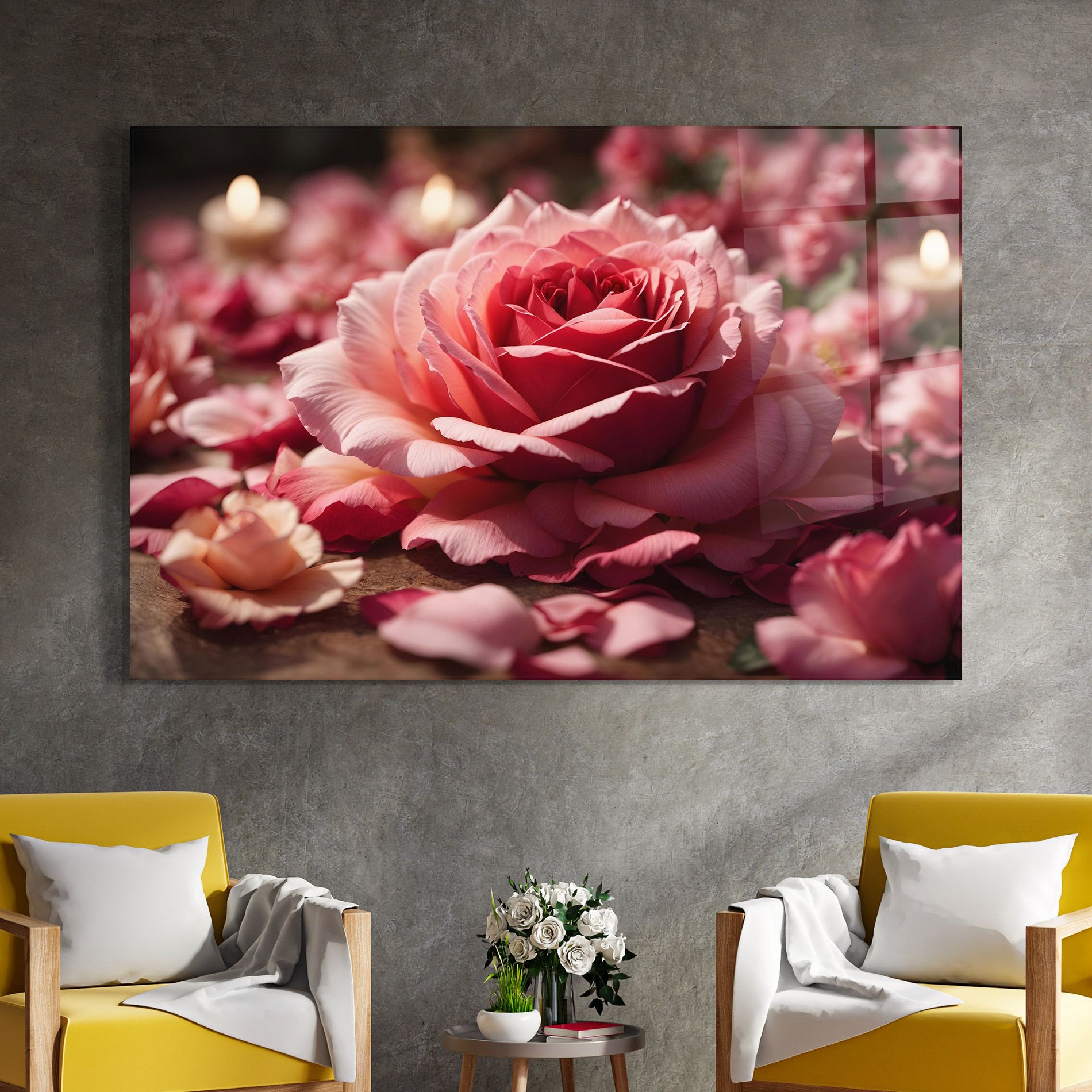Big Pink Rose mockup 4