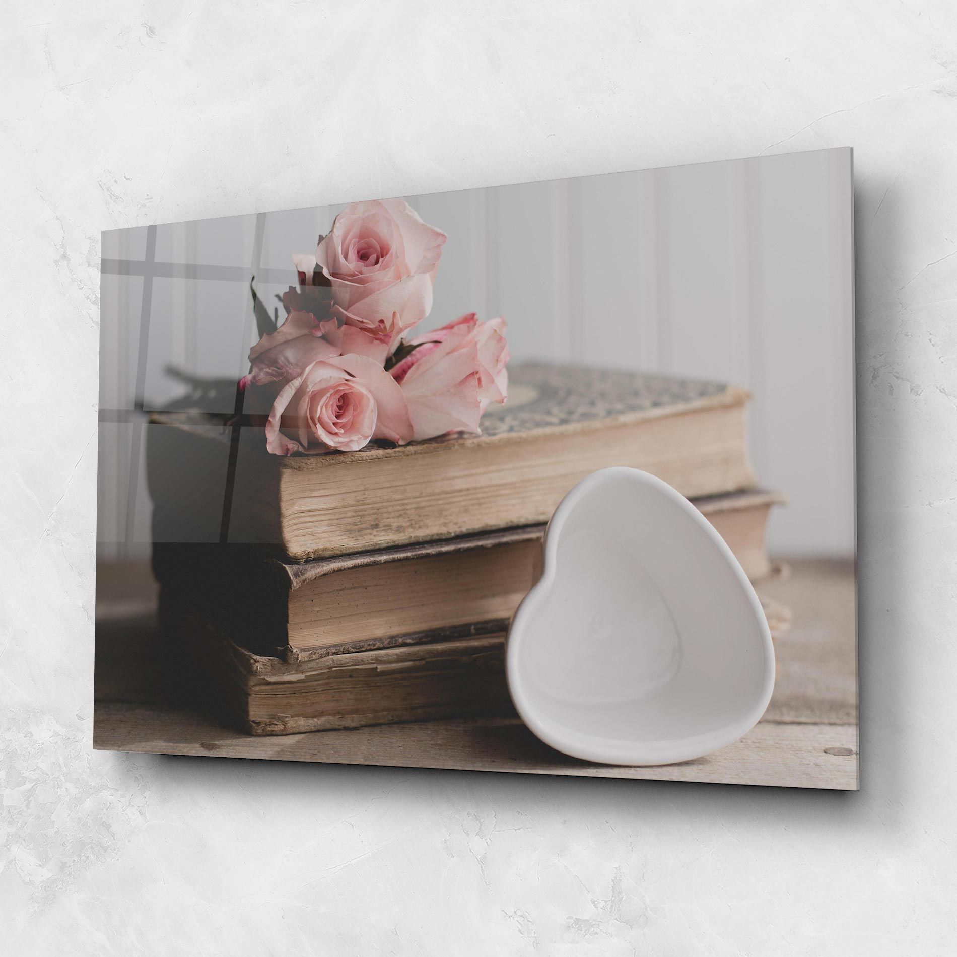 Books With Roses mockup 1