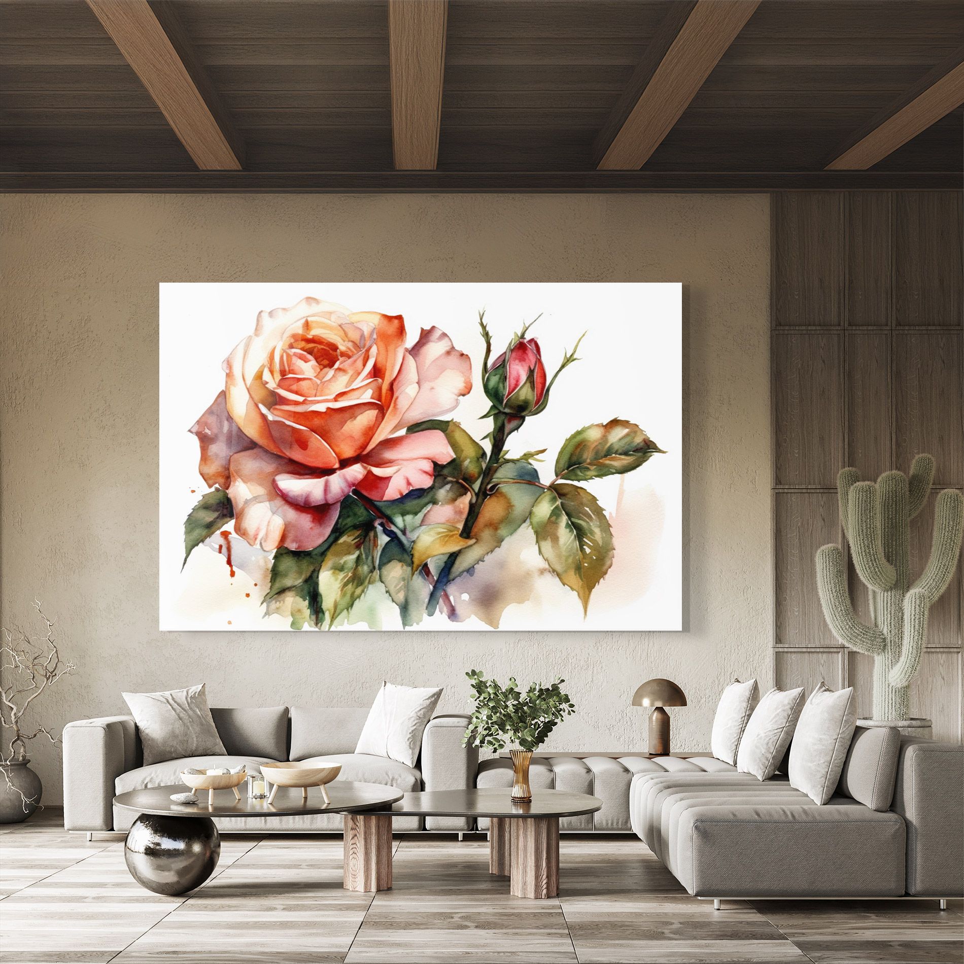 Big Rose Painted mockup 8