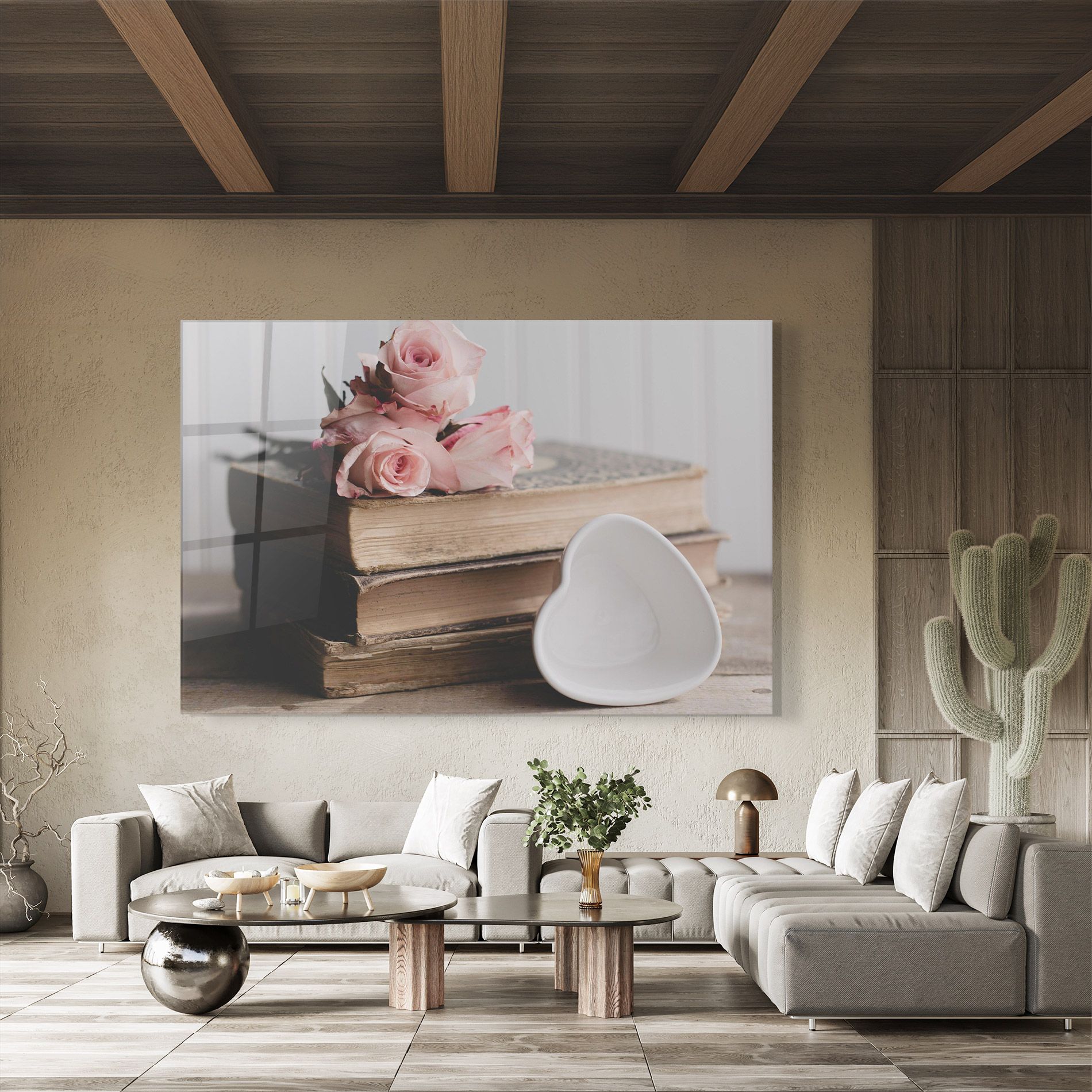 Books With Roses mockup 8