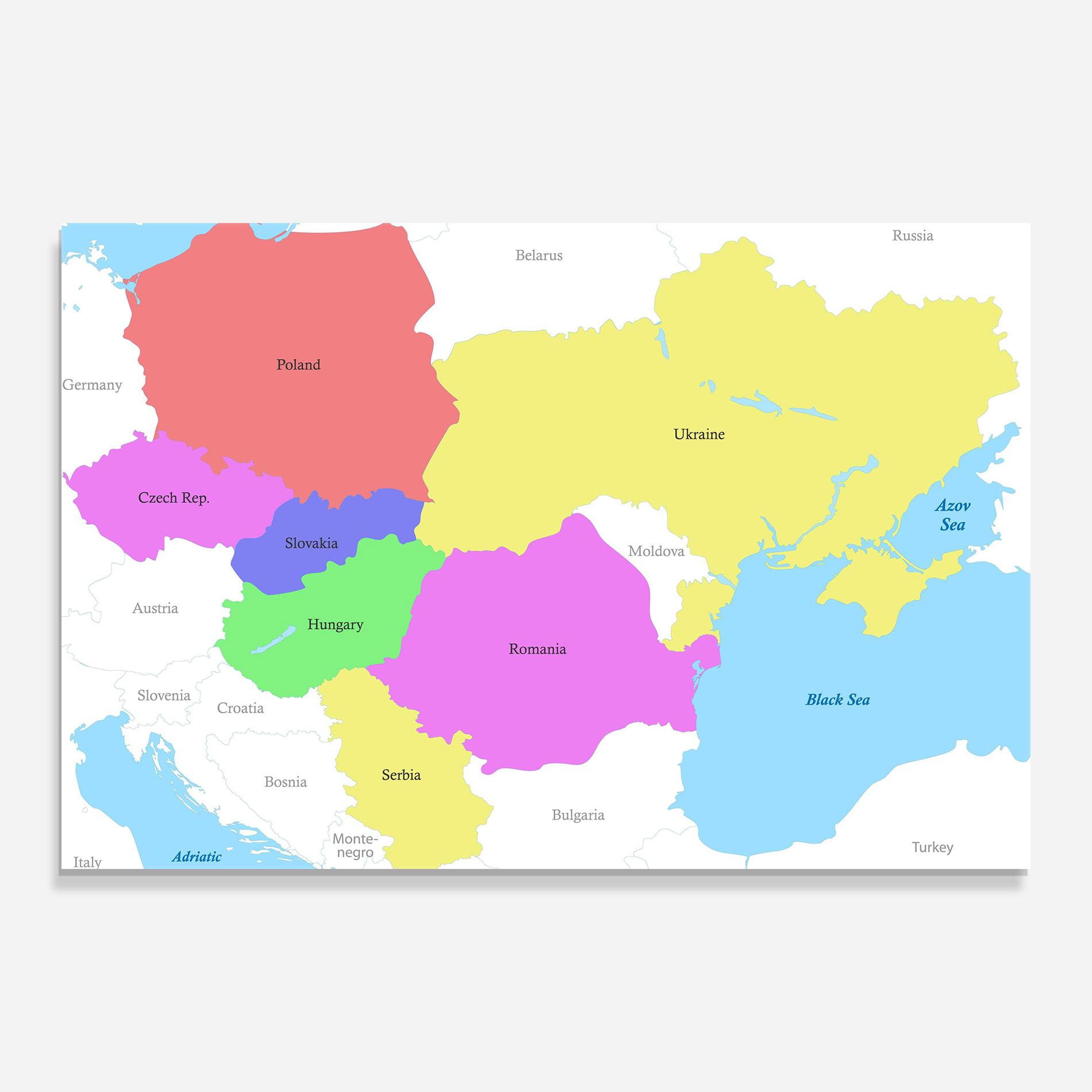 Tablou Sticla Black Sea mockup 0