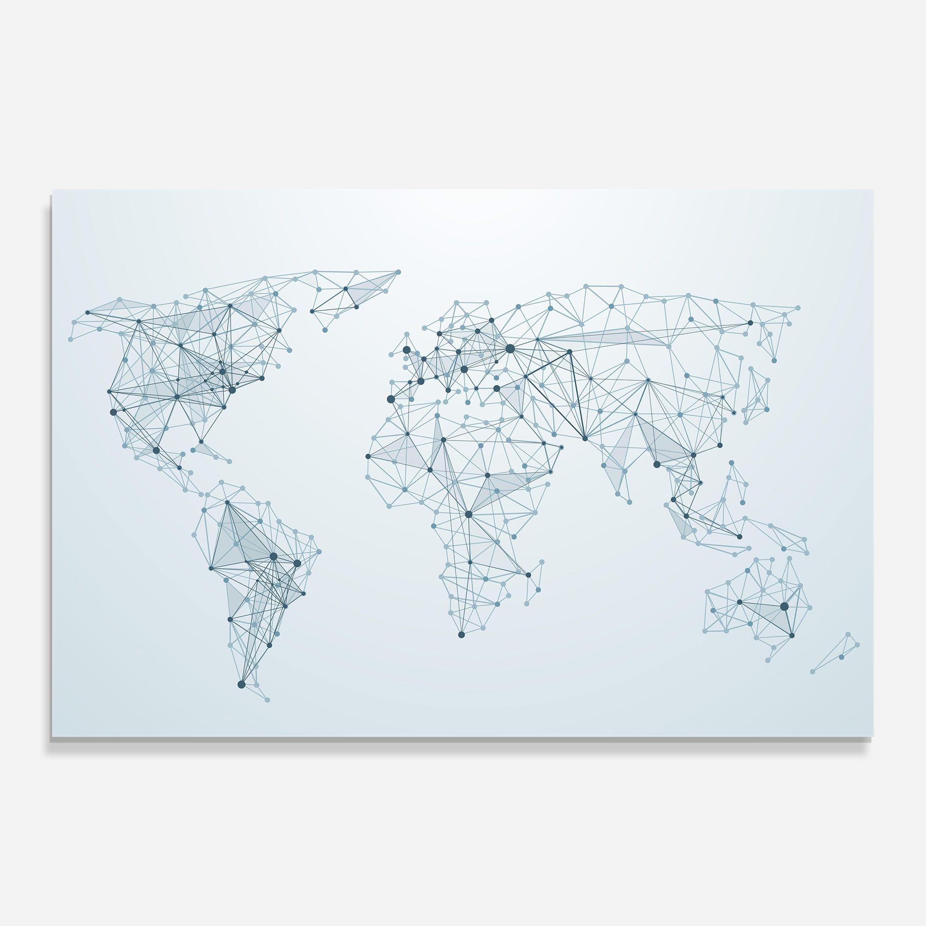 Blue Line Map mockup 0