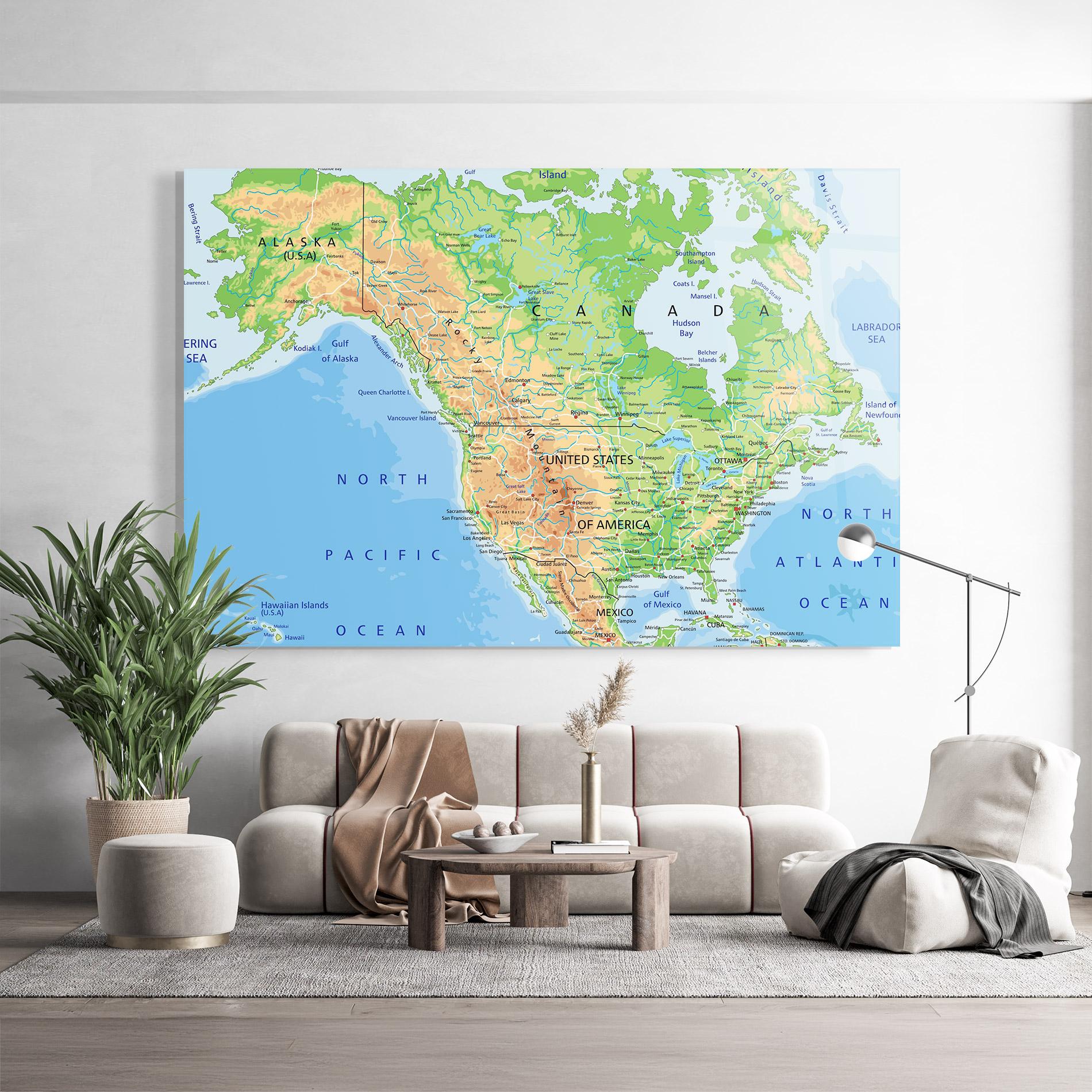 Tablou Sticla Canada mockup 9