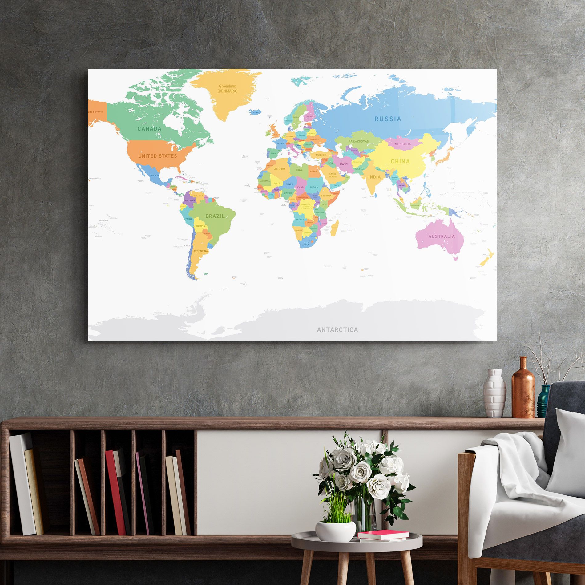 World Map mockup 2
