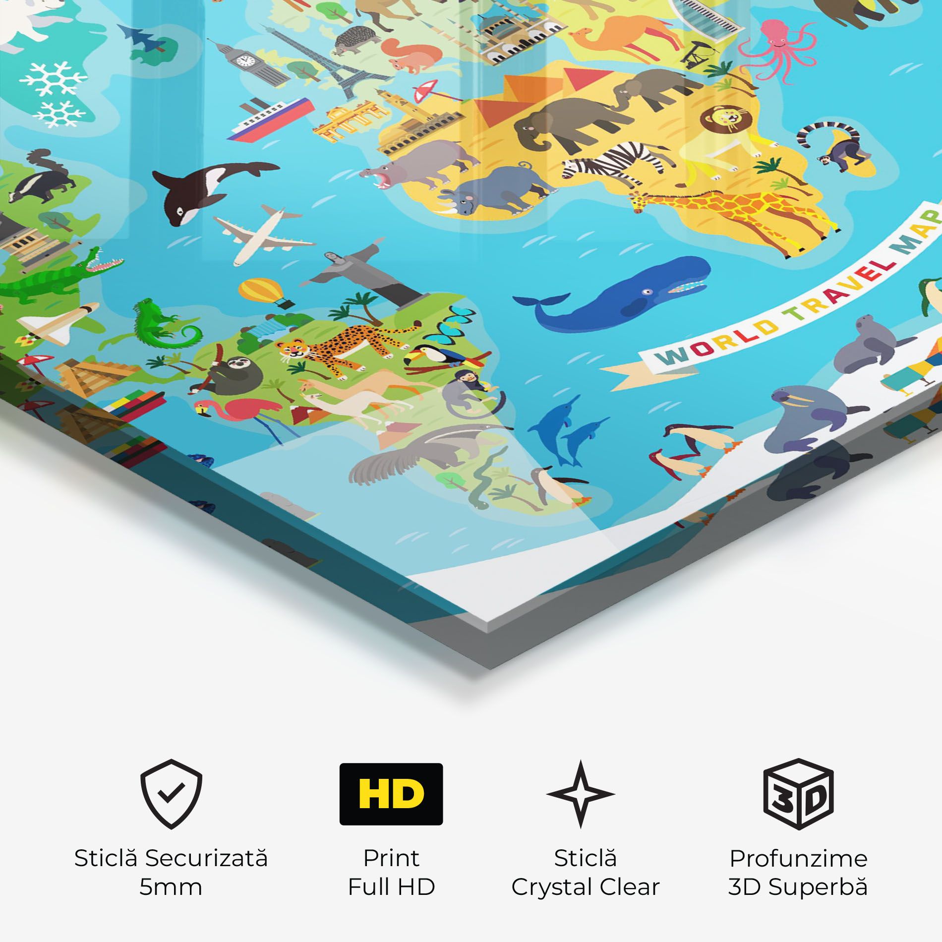 Kids Travel Map mockup 3