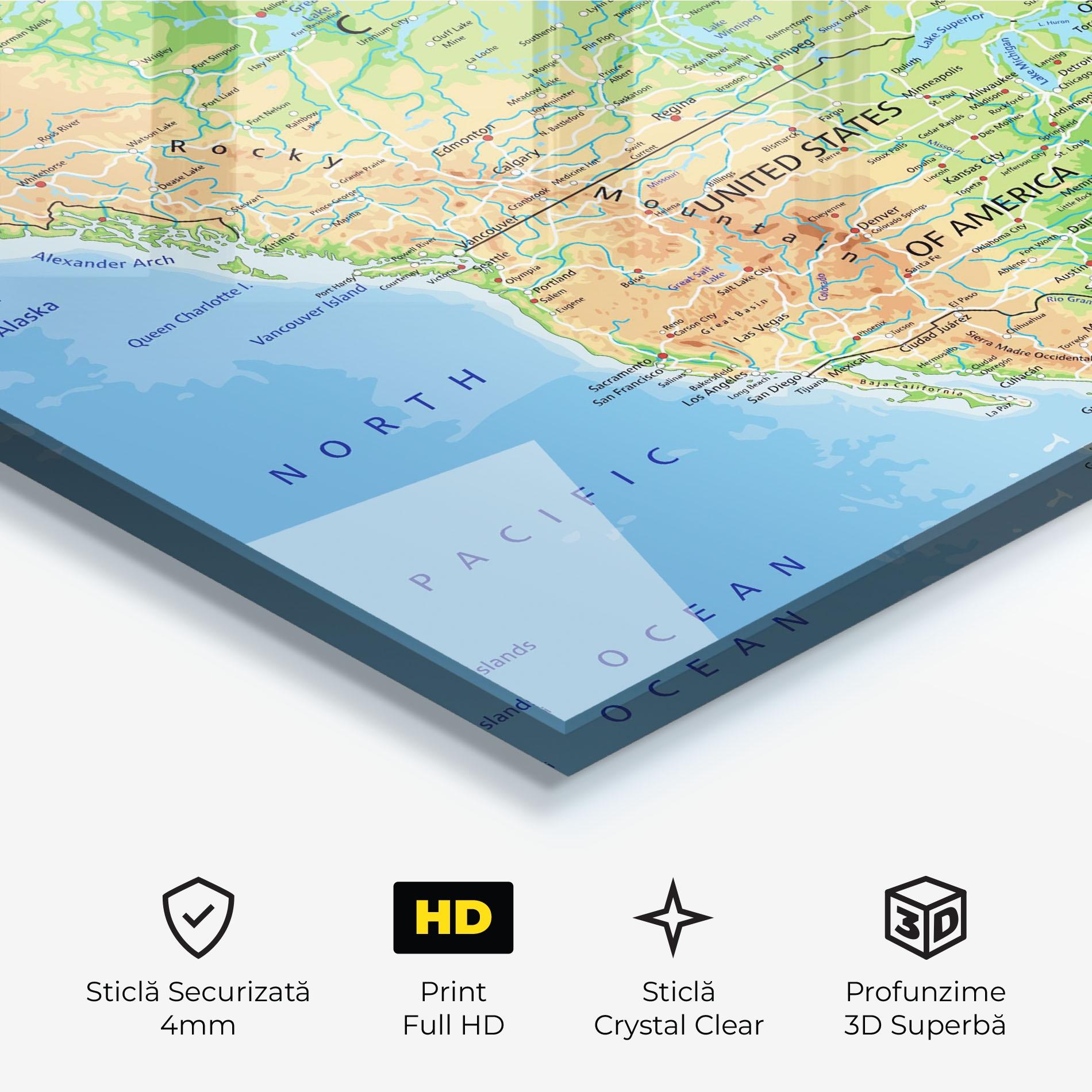 Tablou Sticla Canada mockup 3