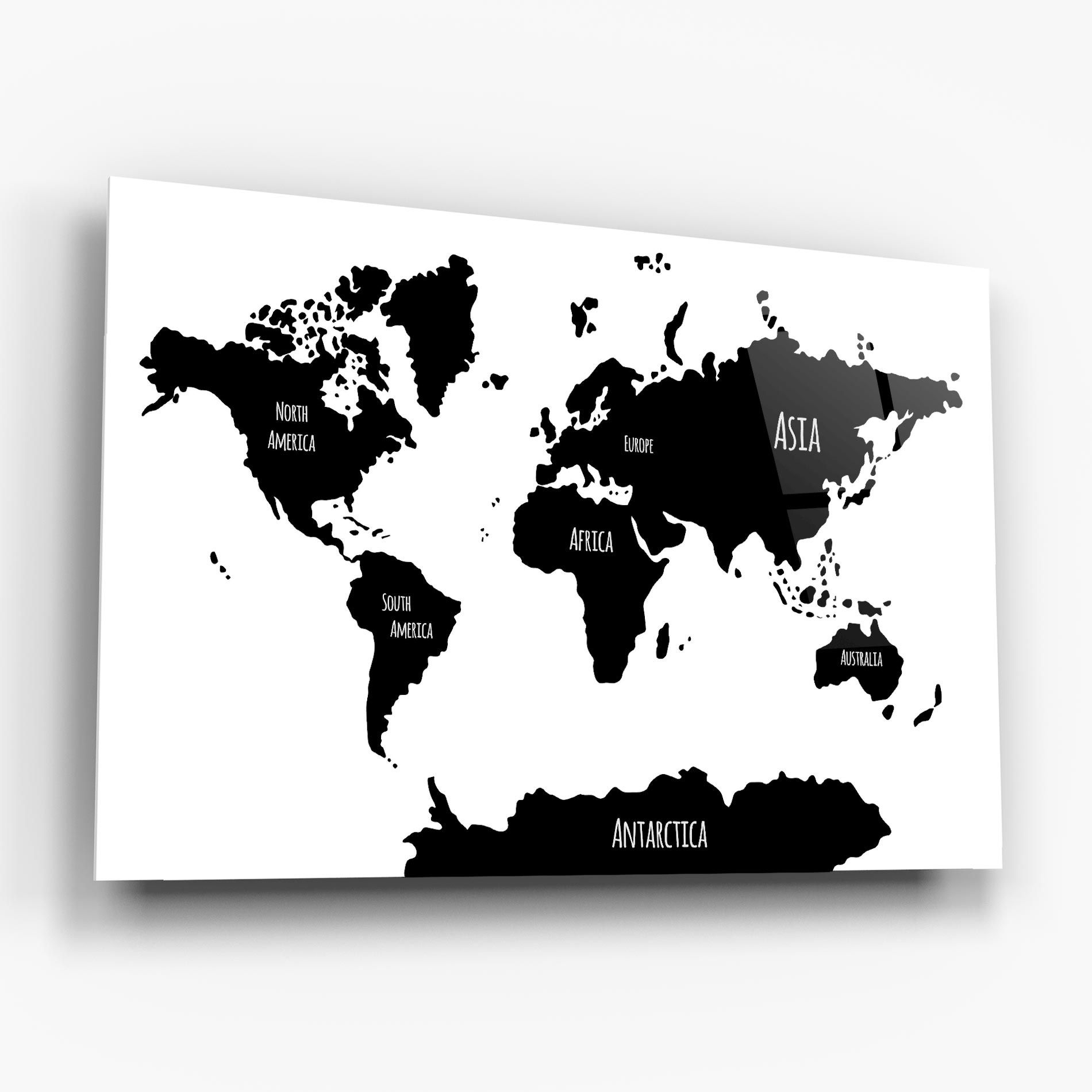 Black Map World mockup 6