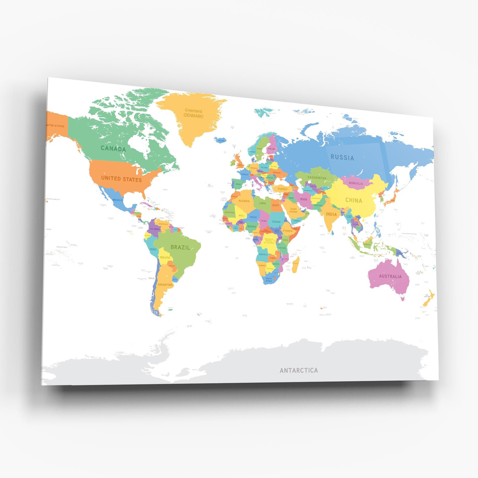 World Map mockup 6