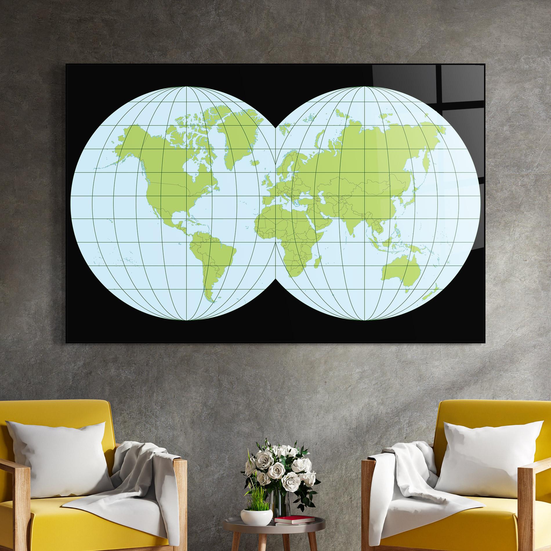 Tablou Sticla World Combo mockup 4