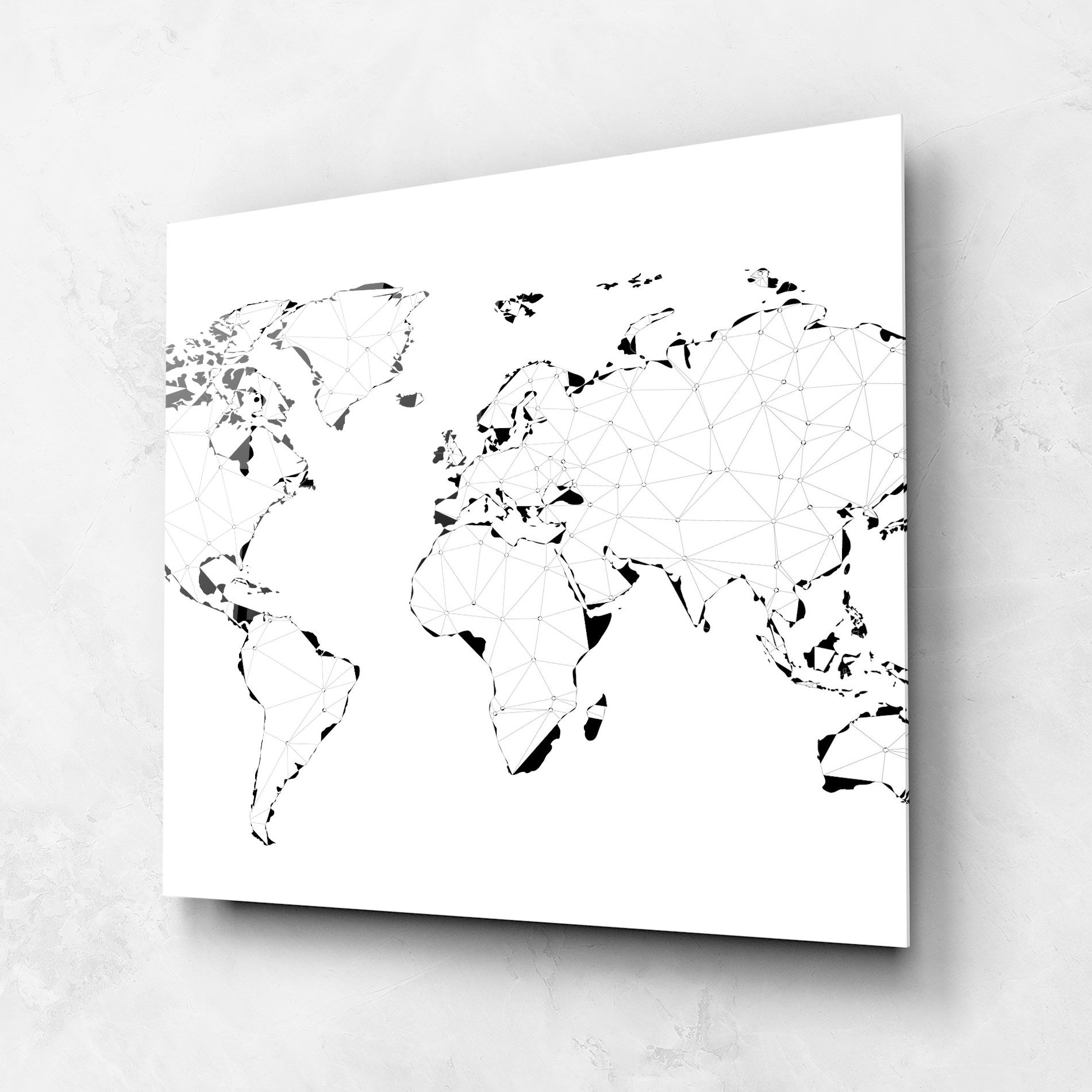 Black Line Map mockup 1