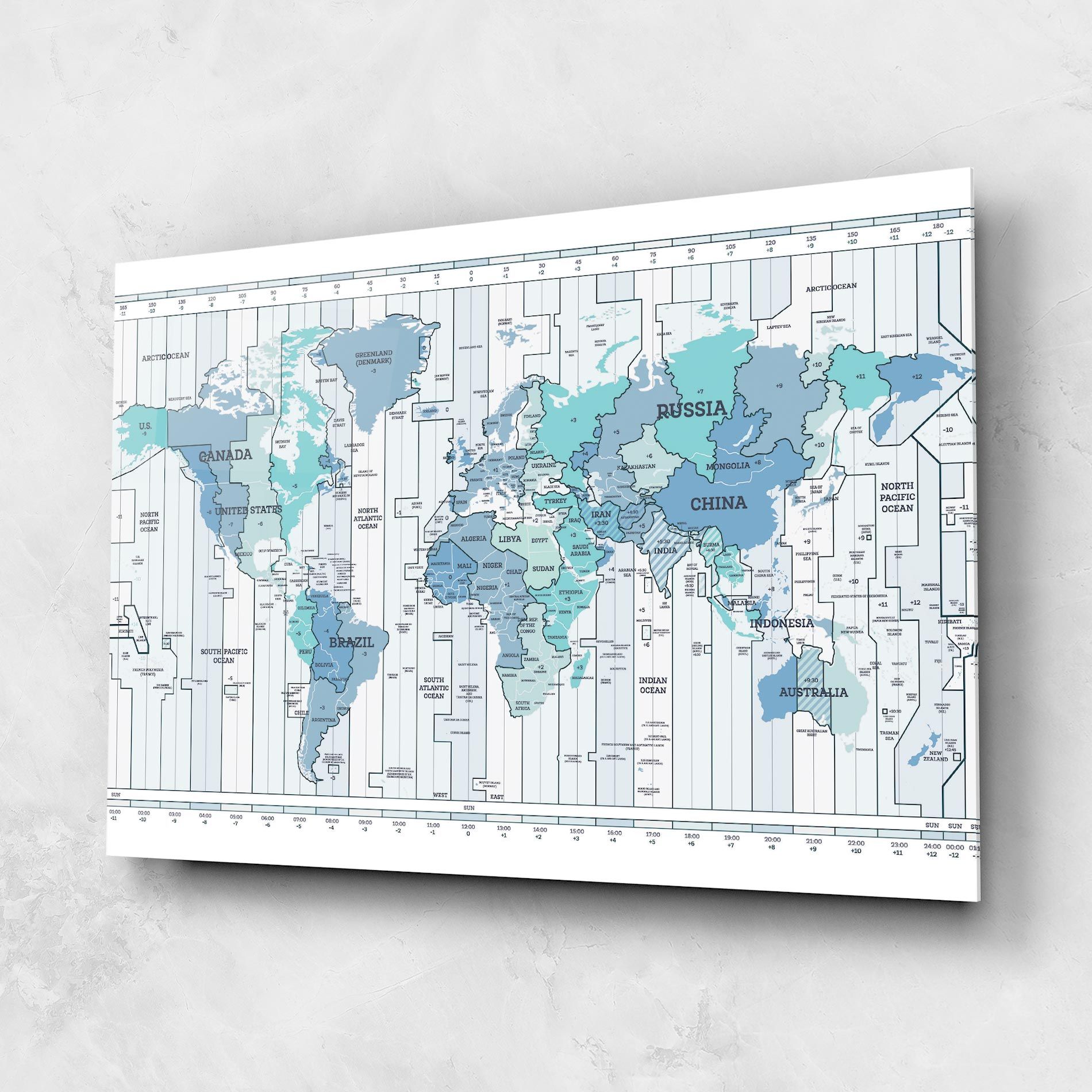 Blue Green Map mockup 1