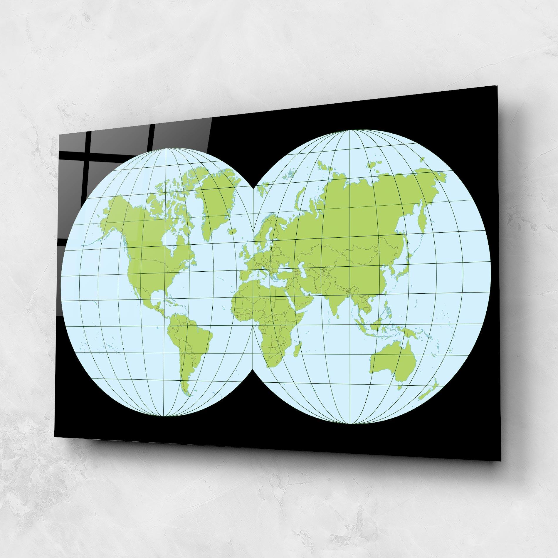 Tablou Sticla World Combo mockup 1