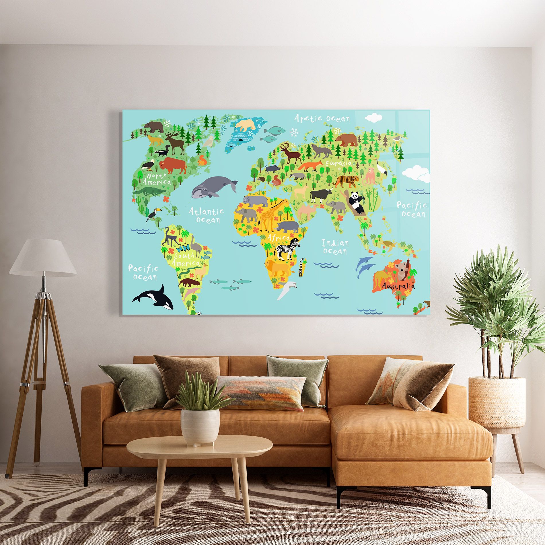 Animal World Map mockup 7