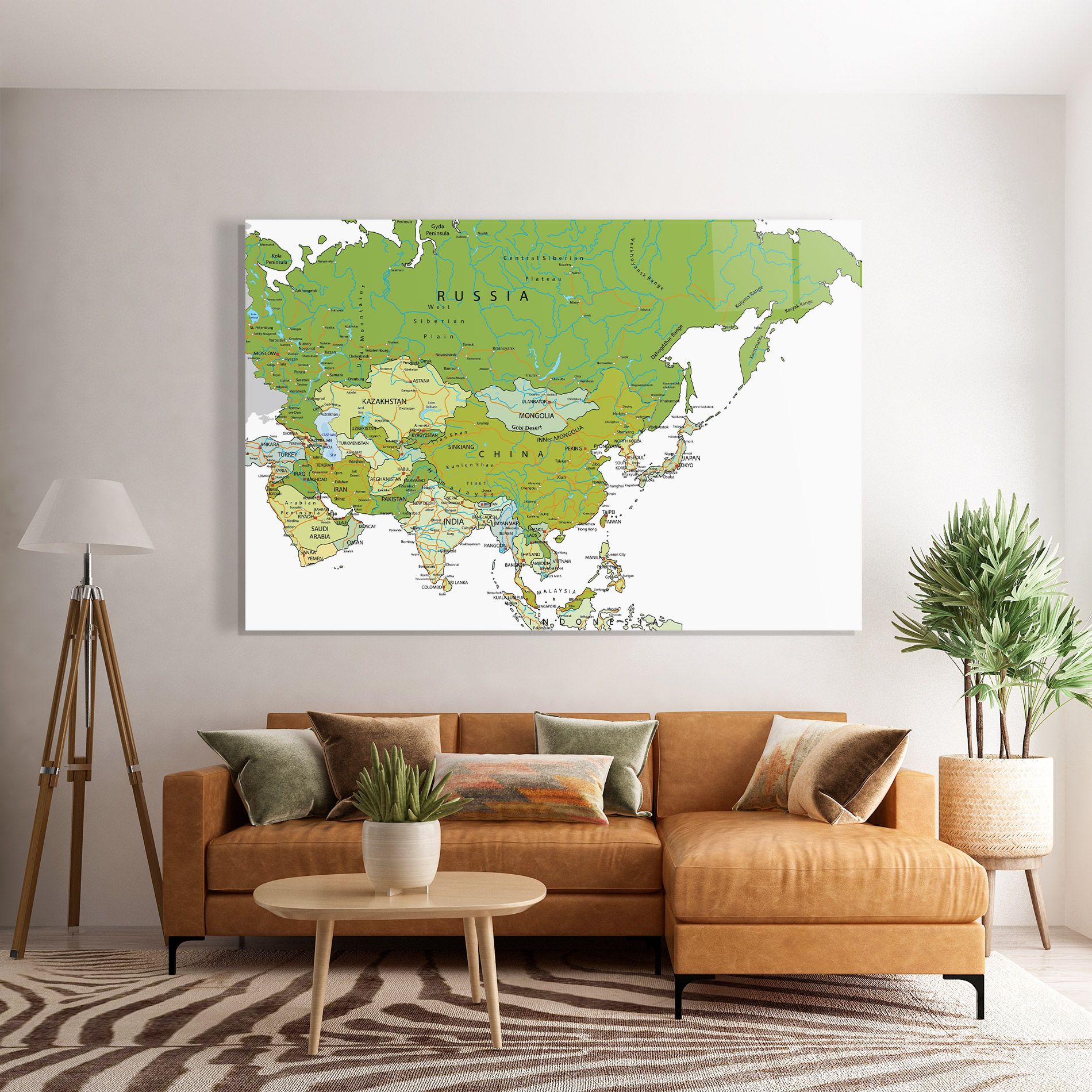 Asia Green Map mockup 7