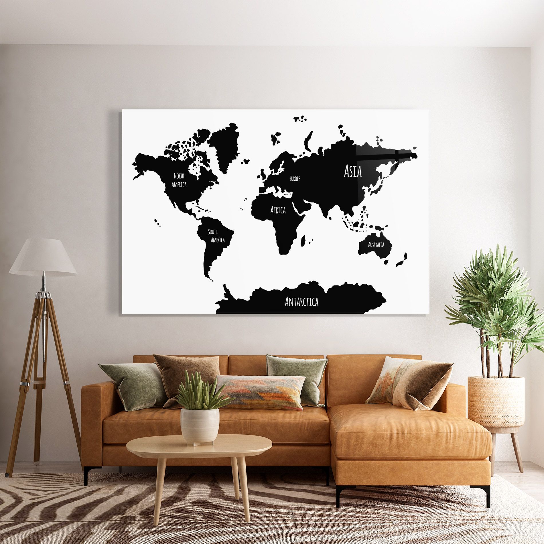 Black Map World mockup 7