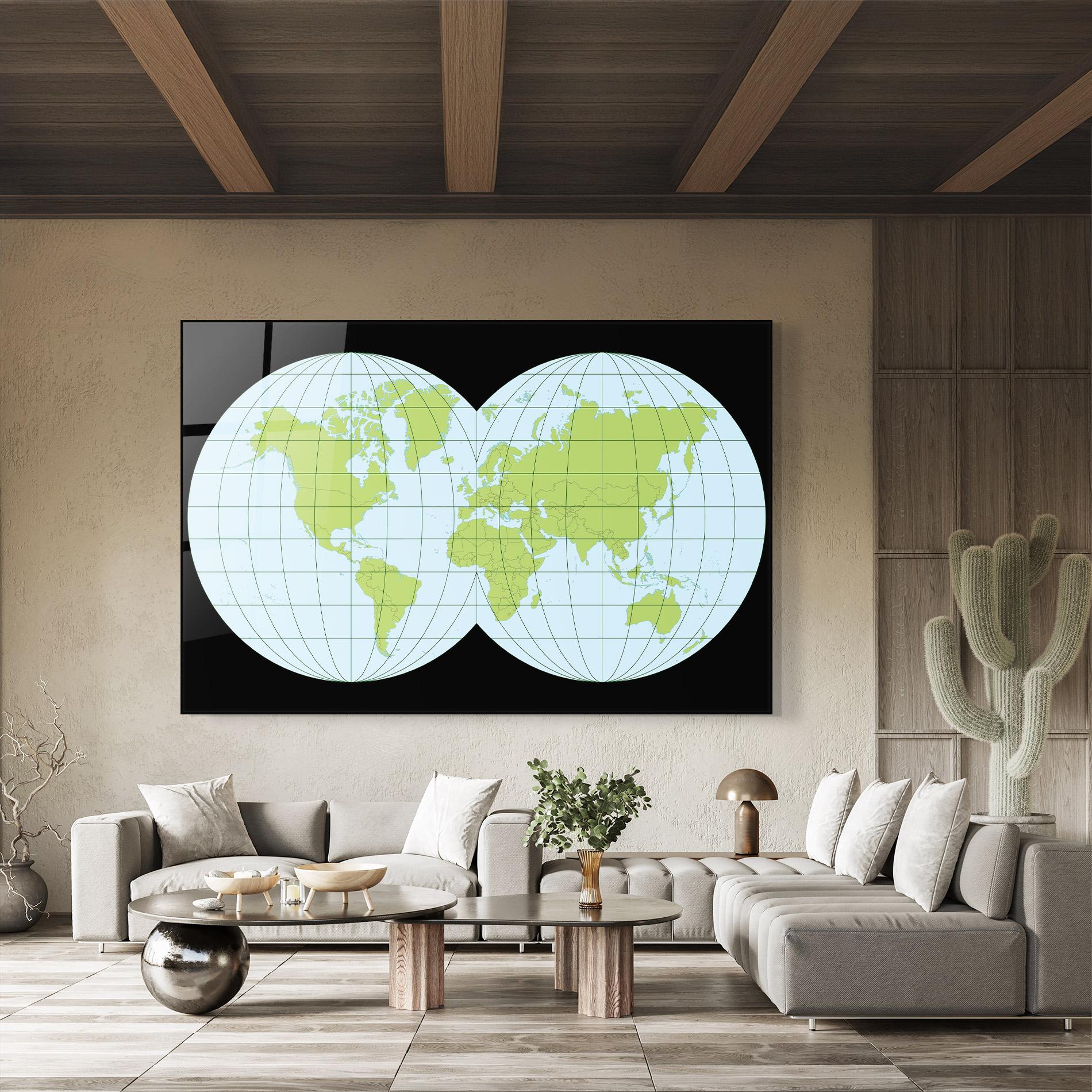 Tablou Sticla World Combo mockup 8