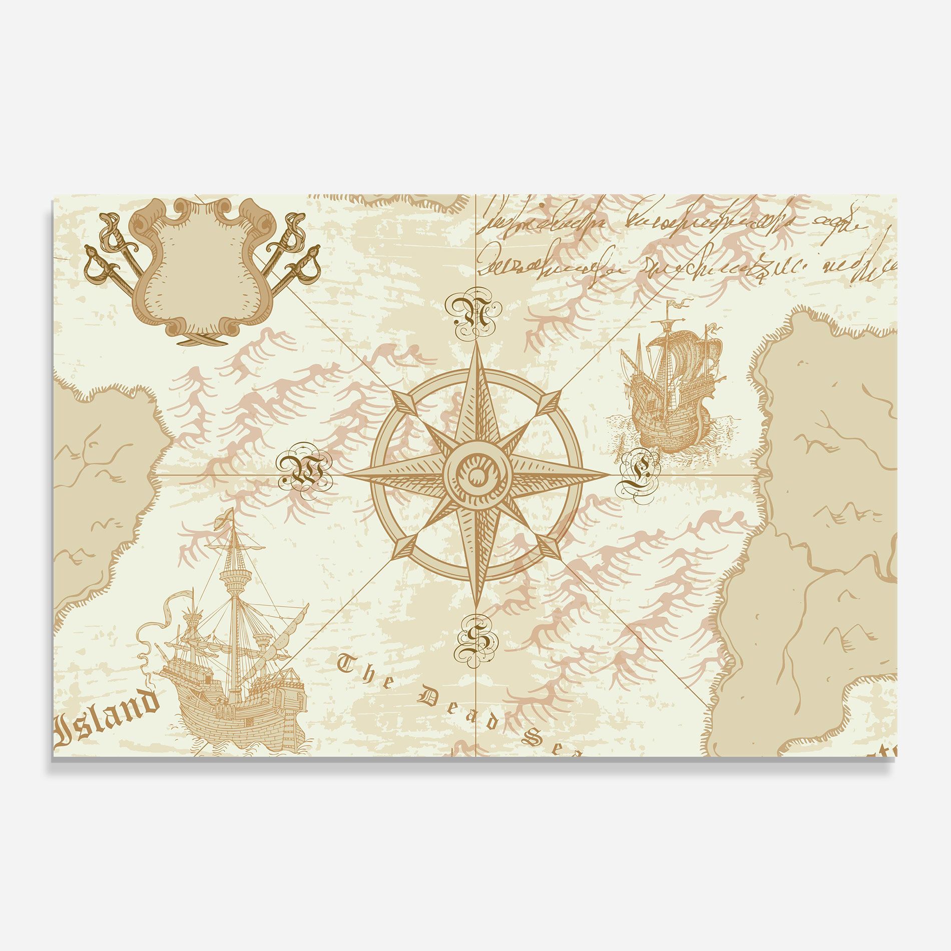 Cream Compass mockup 0