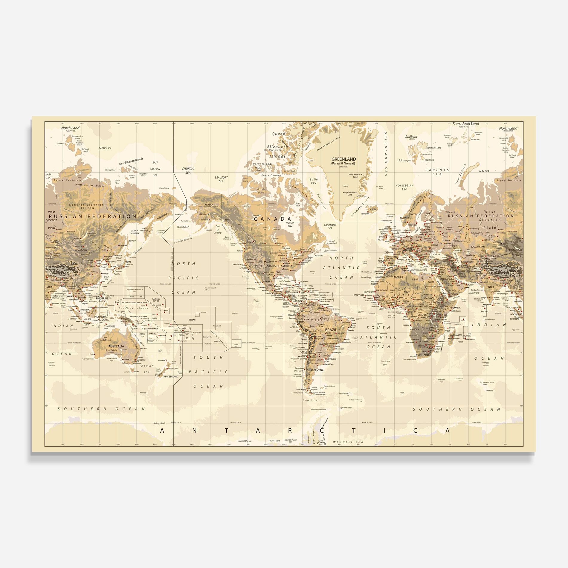 Old Canada Map mockup 0