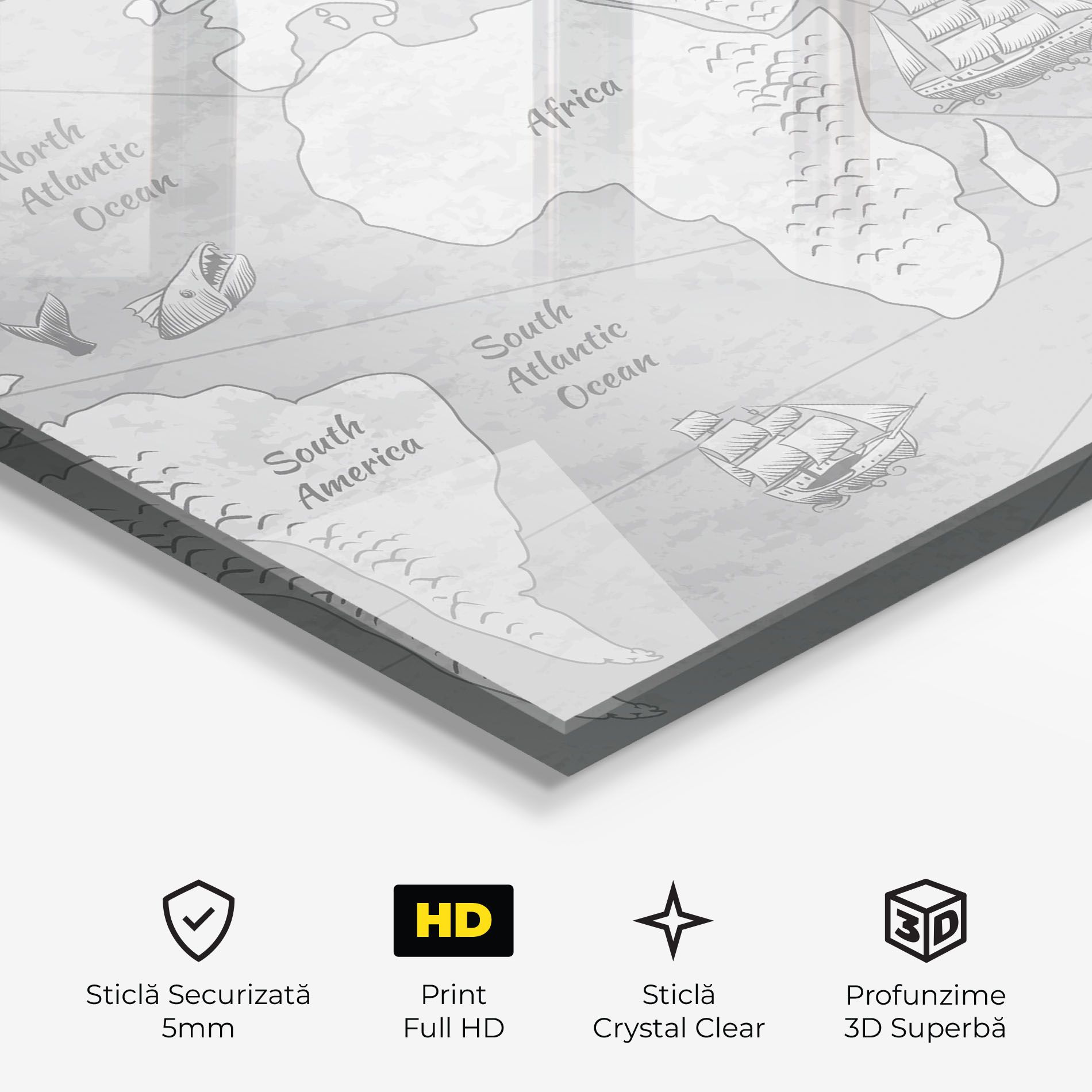 Grey Old Map mockup 3