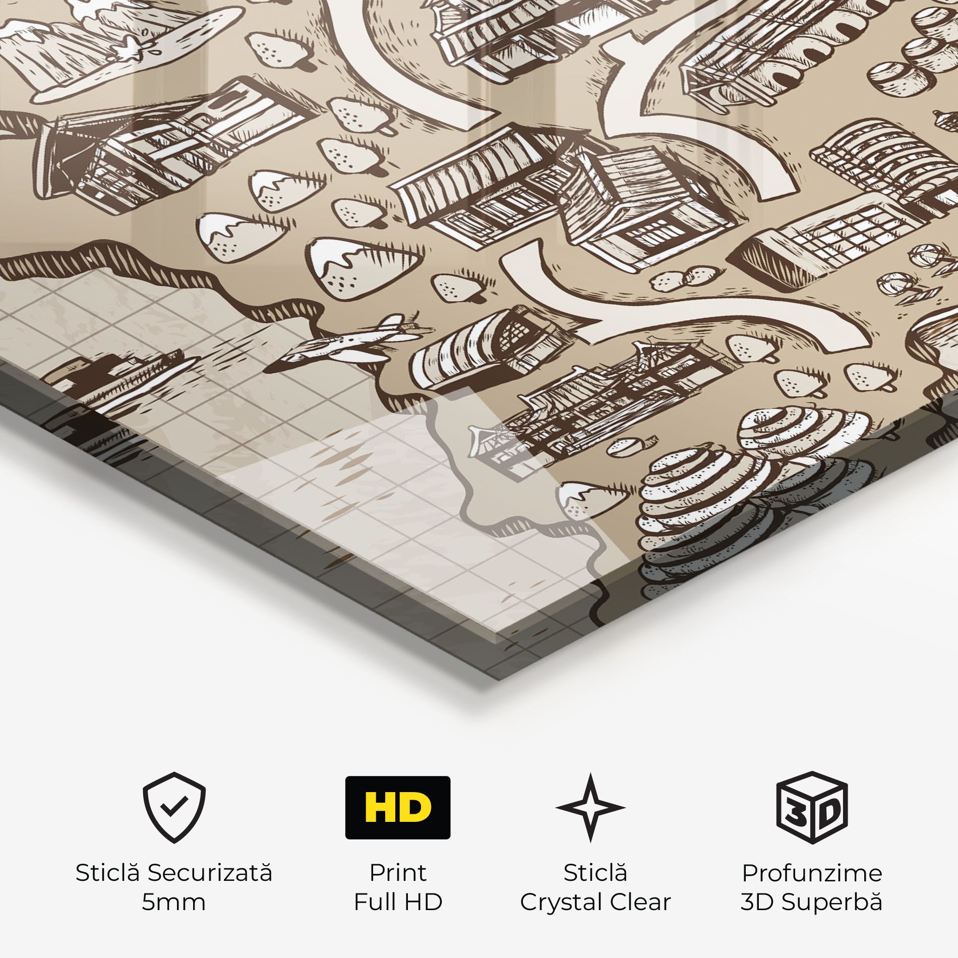 Old Korea Map mockup 3