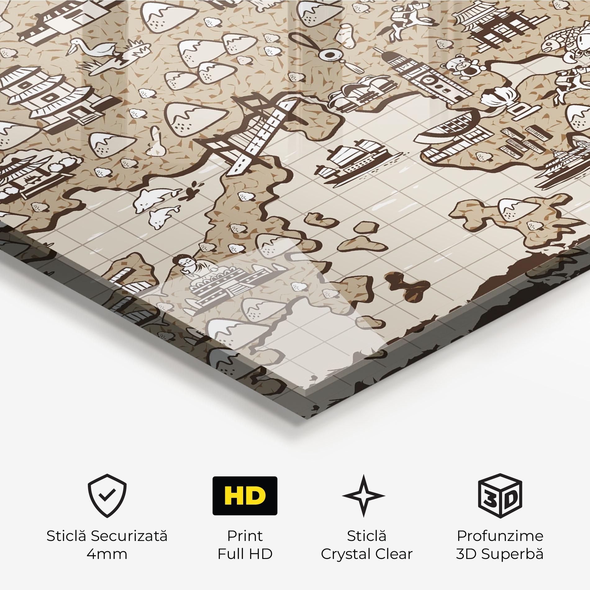 Tablou Sticla Hong Kong mockup 3