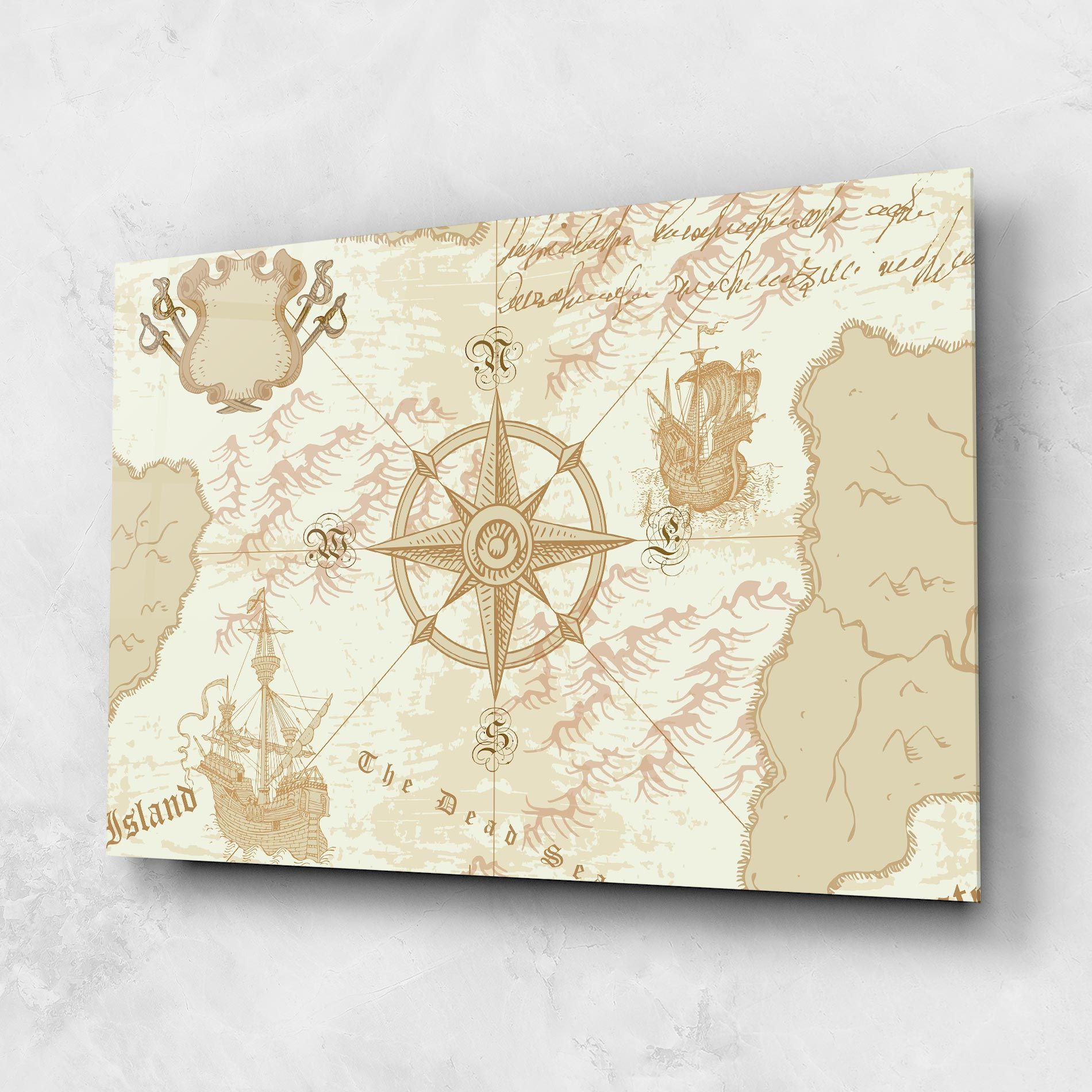 Cream Compass mockup 1