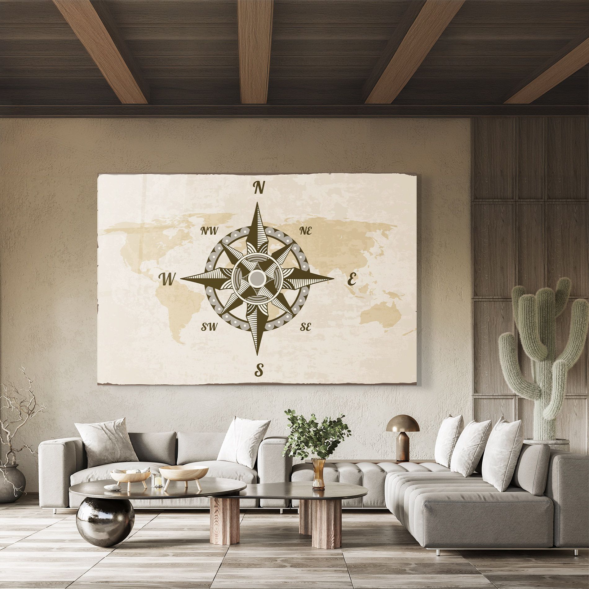 Nautical Compass mockup 8