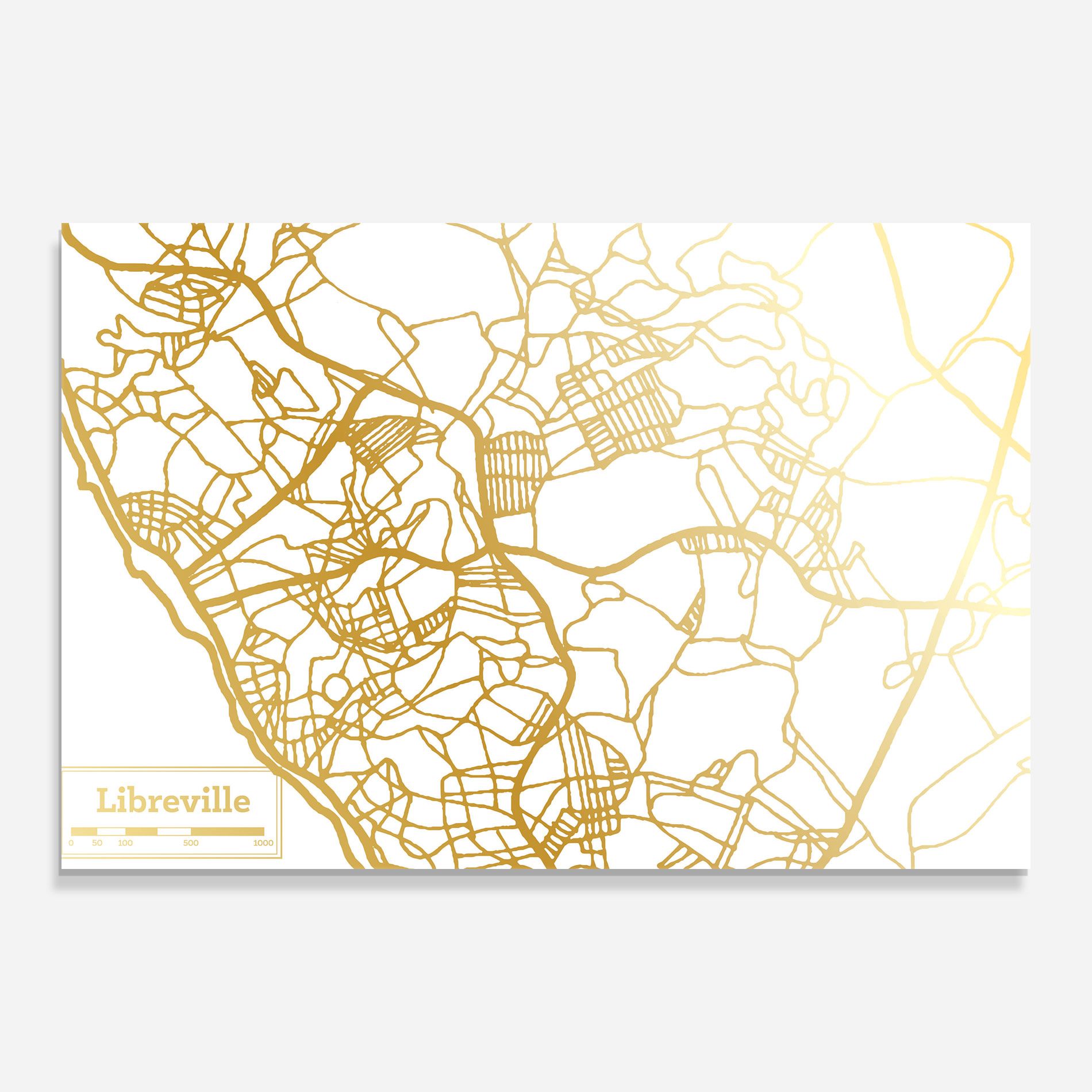 Libreville Gold Map mockup 0