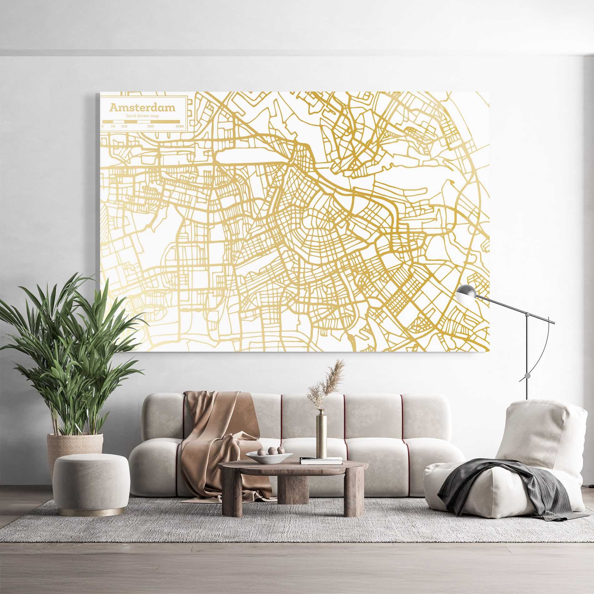 Amsterdam Gold Map mockup 9