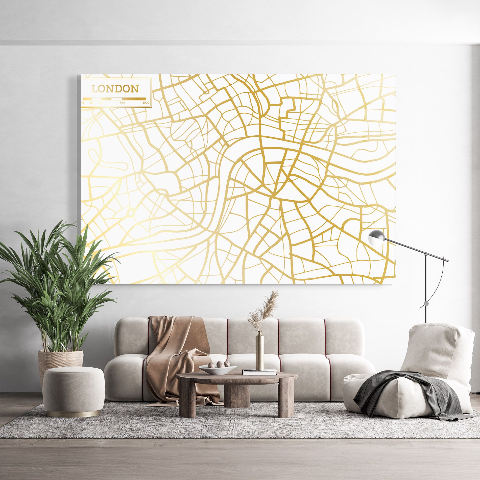 London Gold Map mockup 9