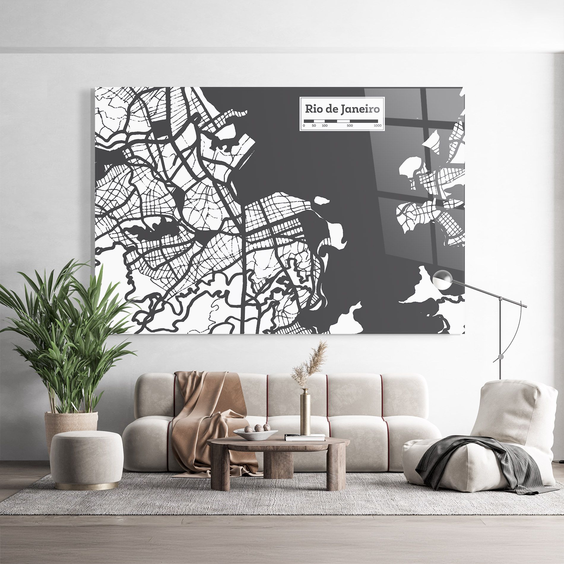 Rio De Janeiro Map mockup 9