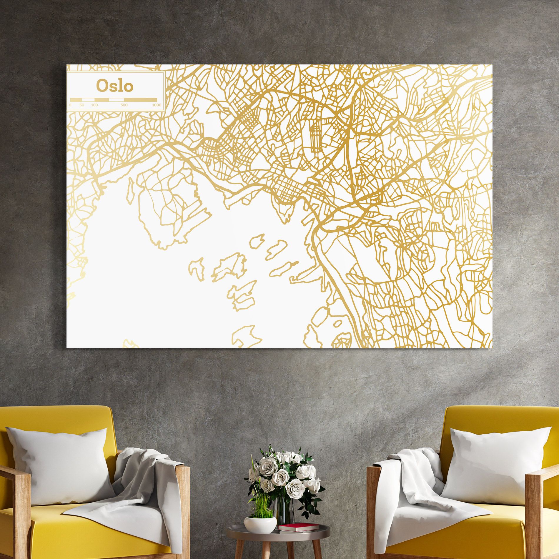 Oslo Gold Map mockup 4
