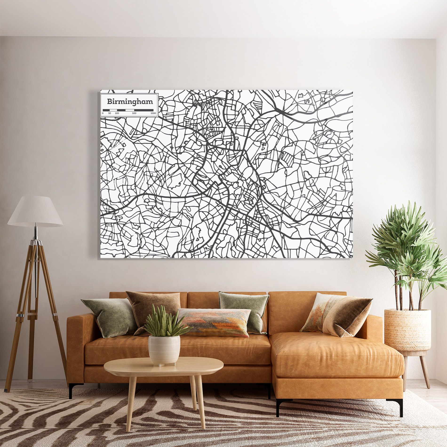 Birmingham Map mockup 7
