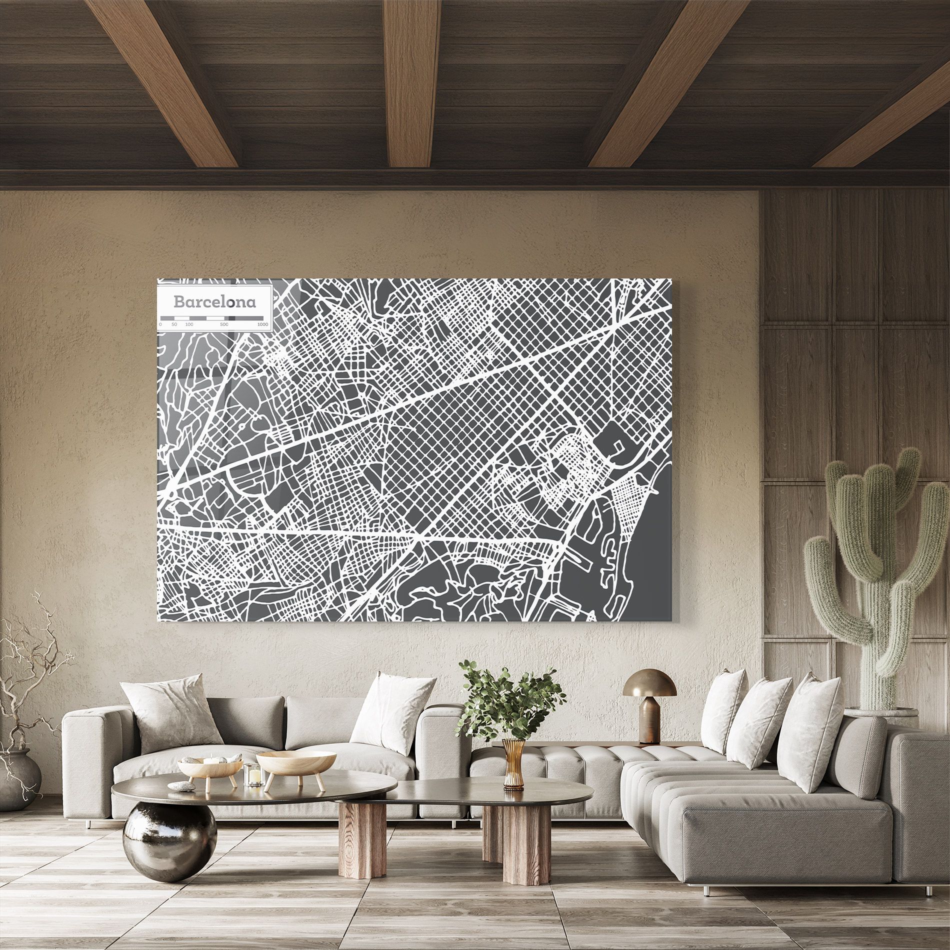 Barcelona Map mockup 8