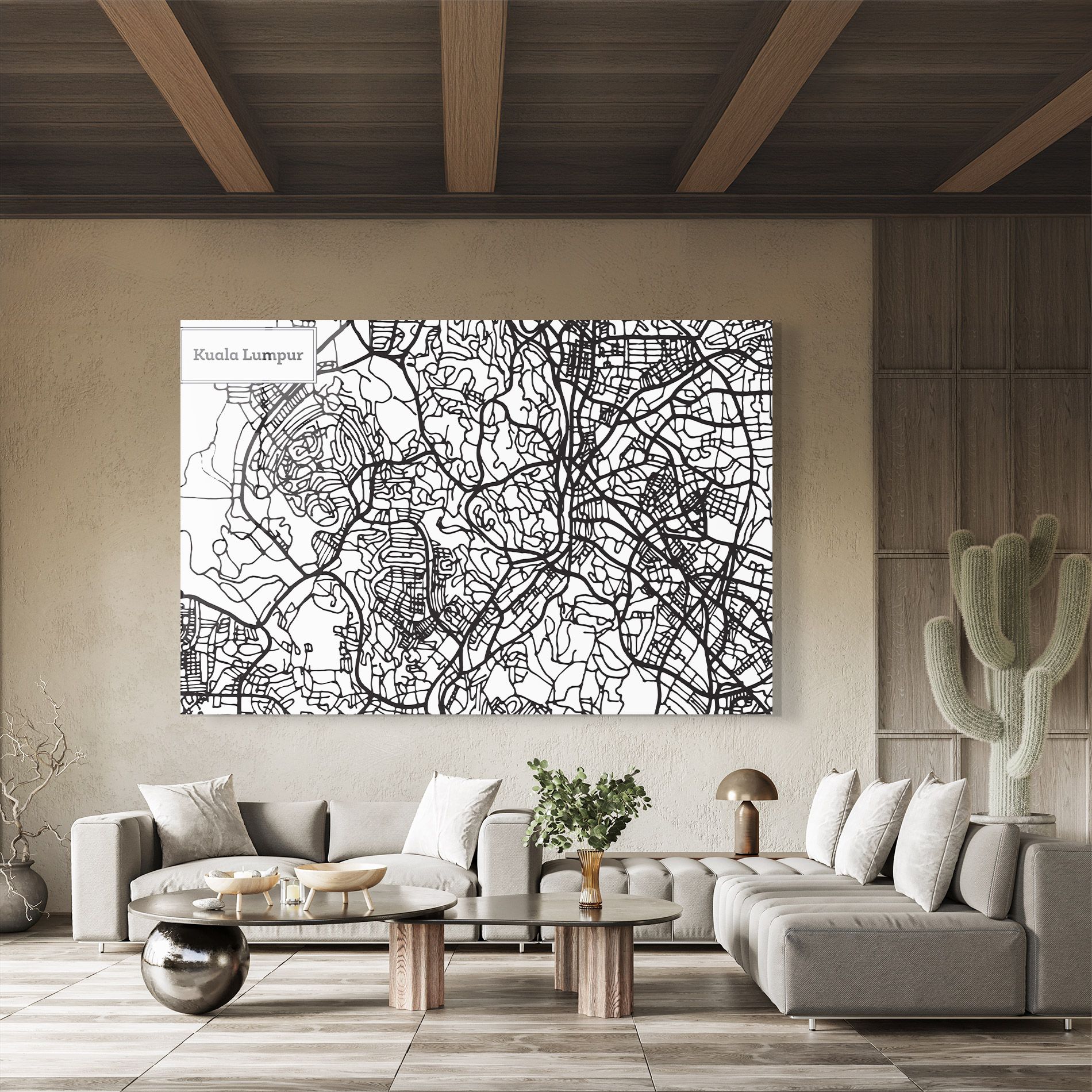 Kuala Lumpur Map mockup 8