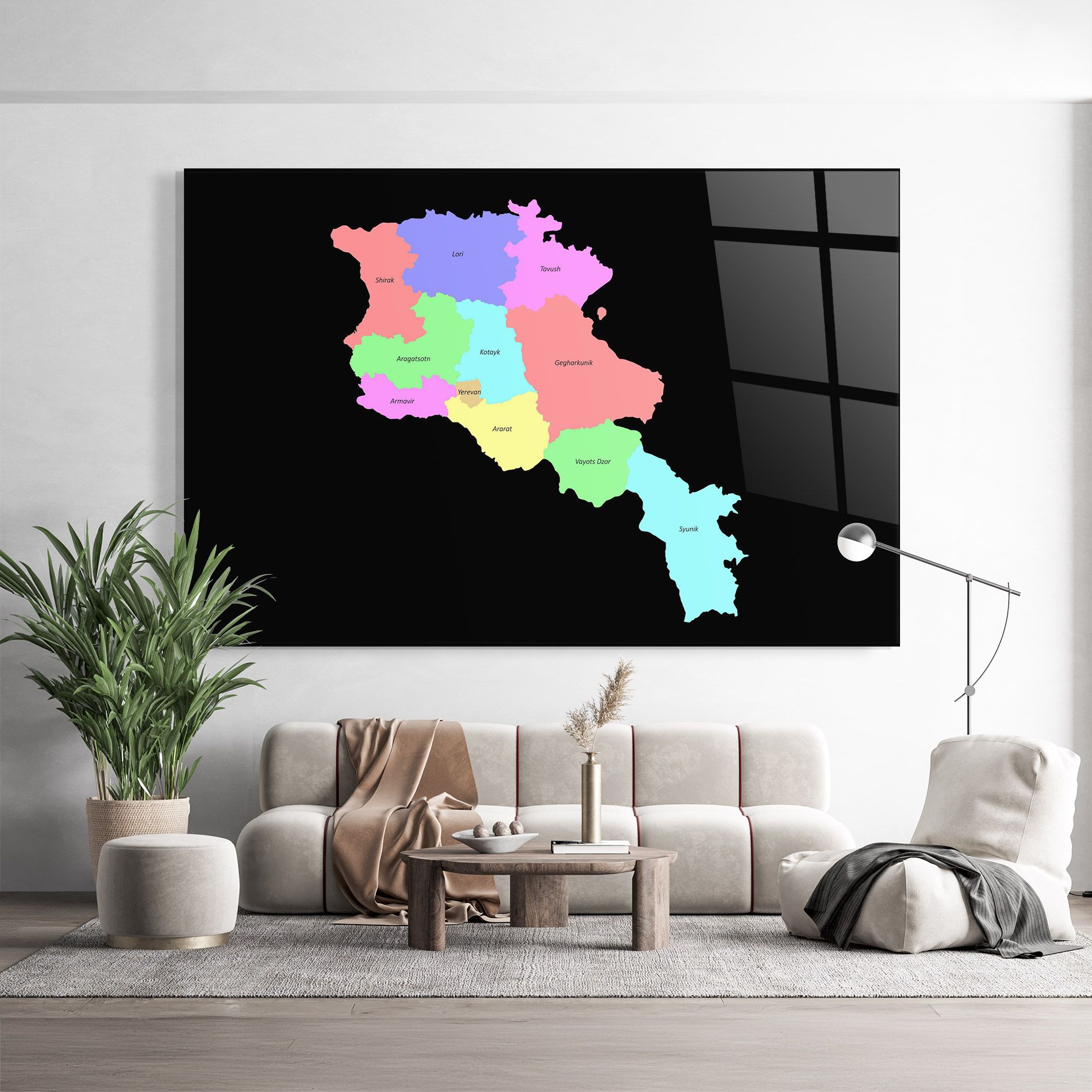 Armenia Map mockup 9