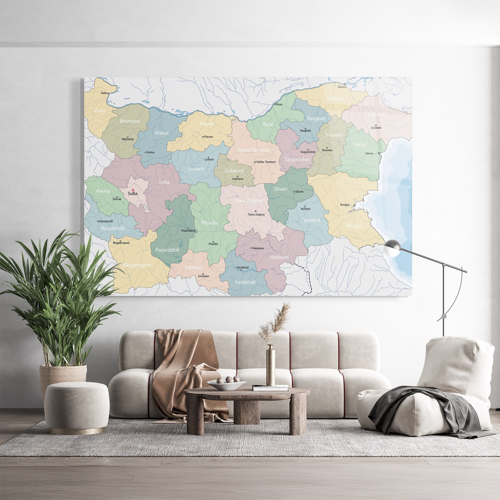Bulgaria Map mockup 9