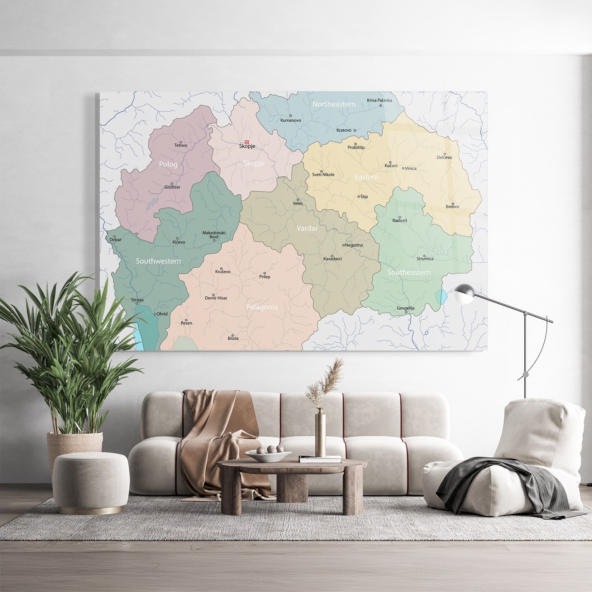 North Macedonia Map mockup 9