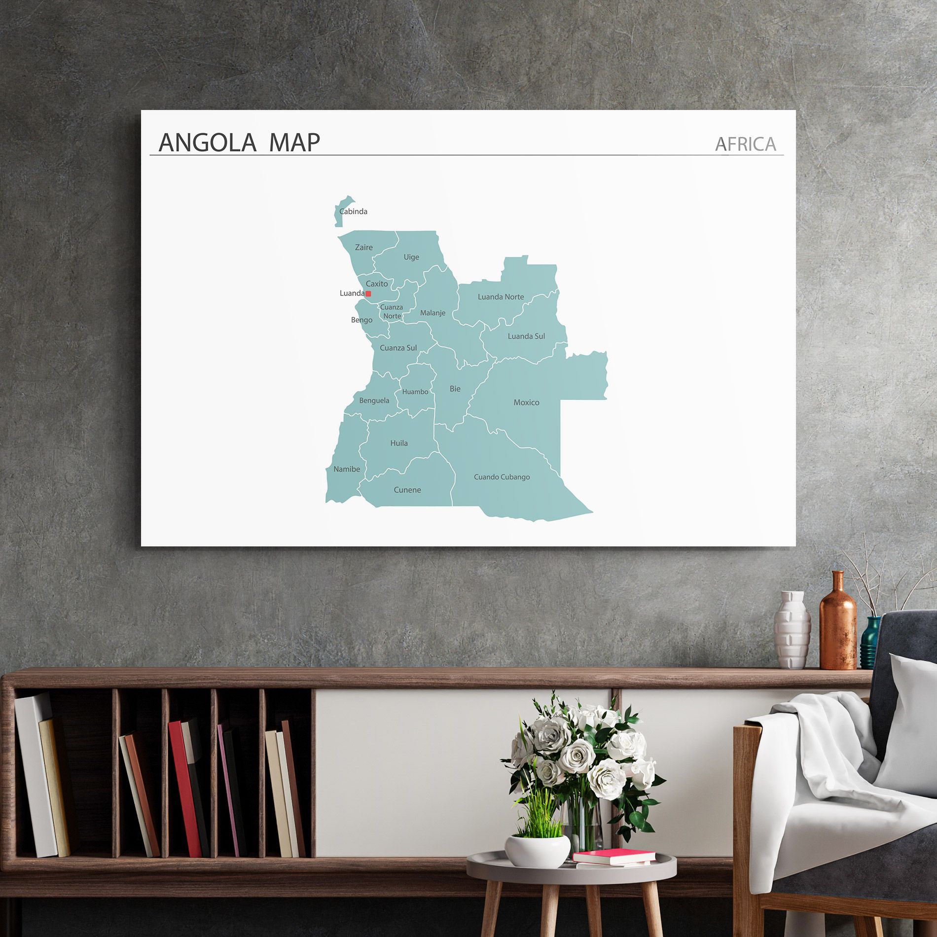 Angola Map mockup 2