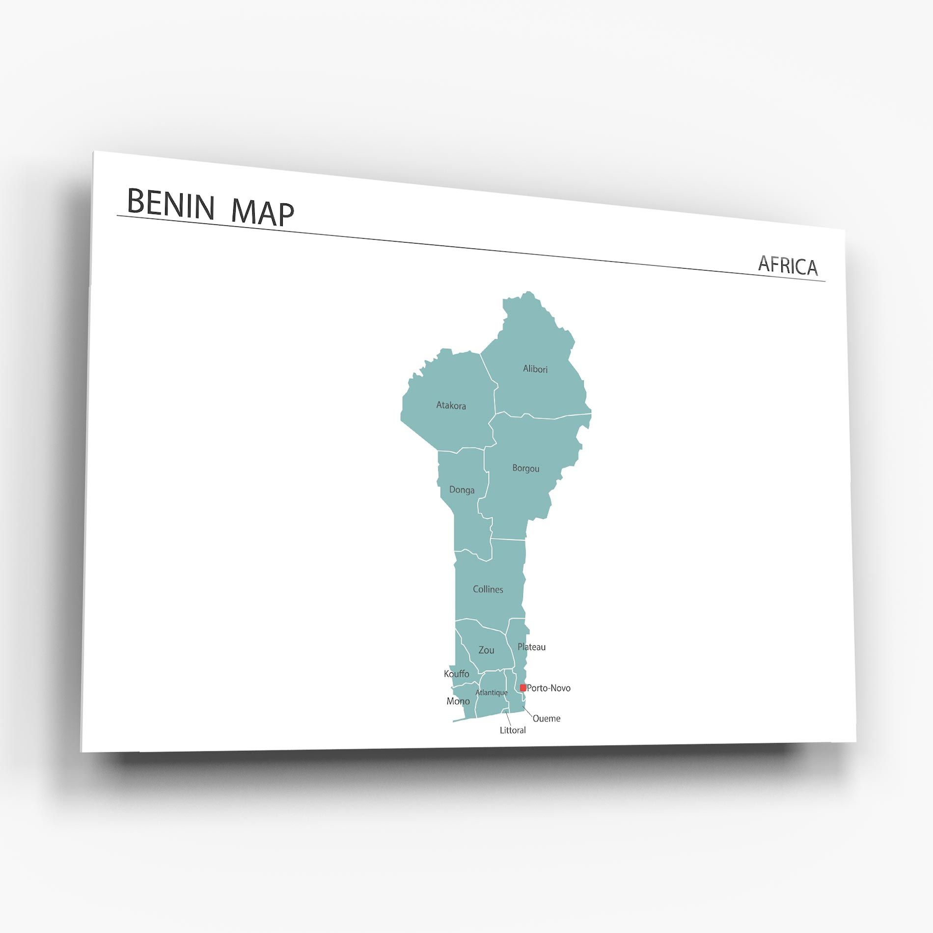 Benin Map mockup 6