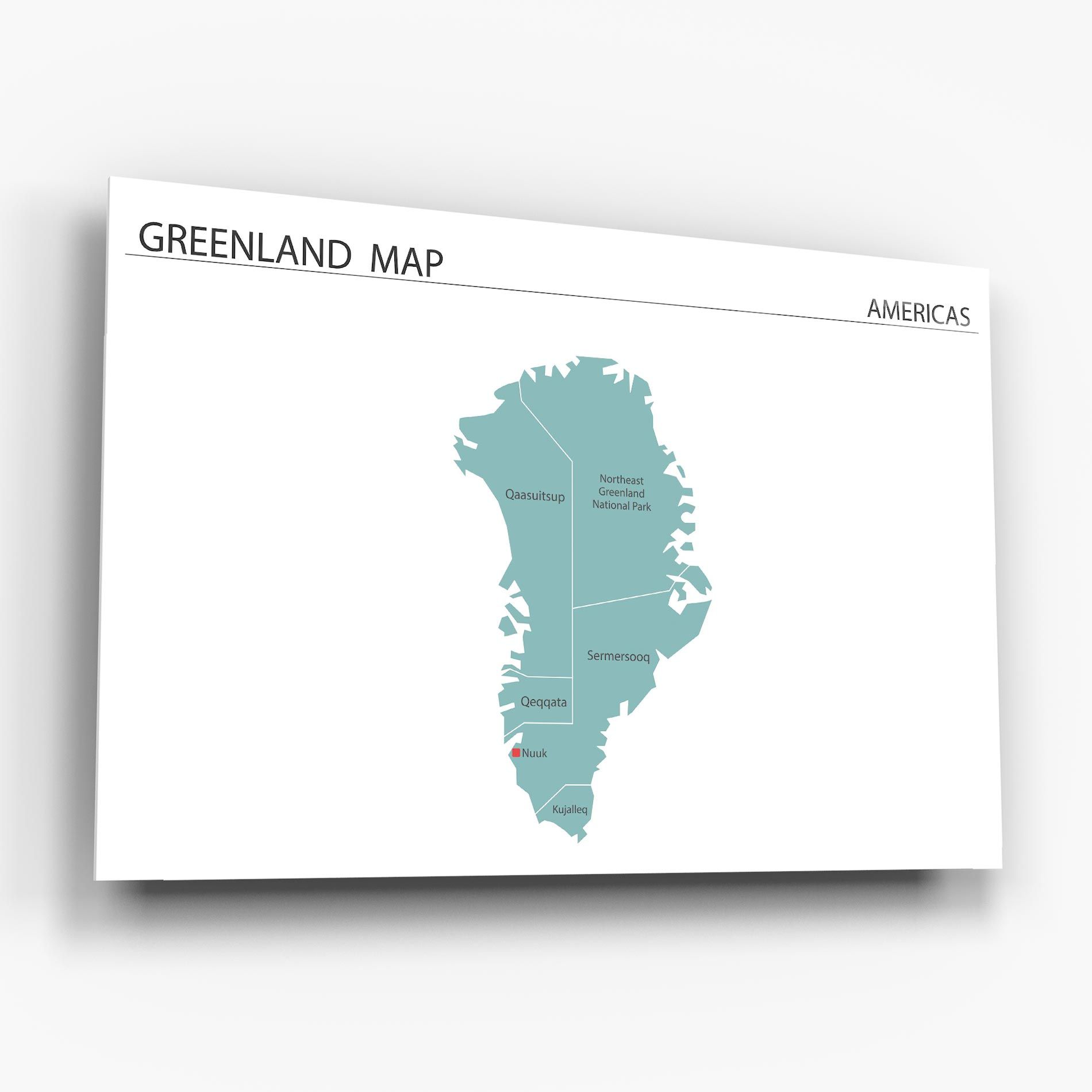 Greenland Map mockup 6