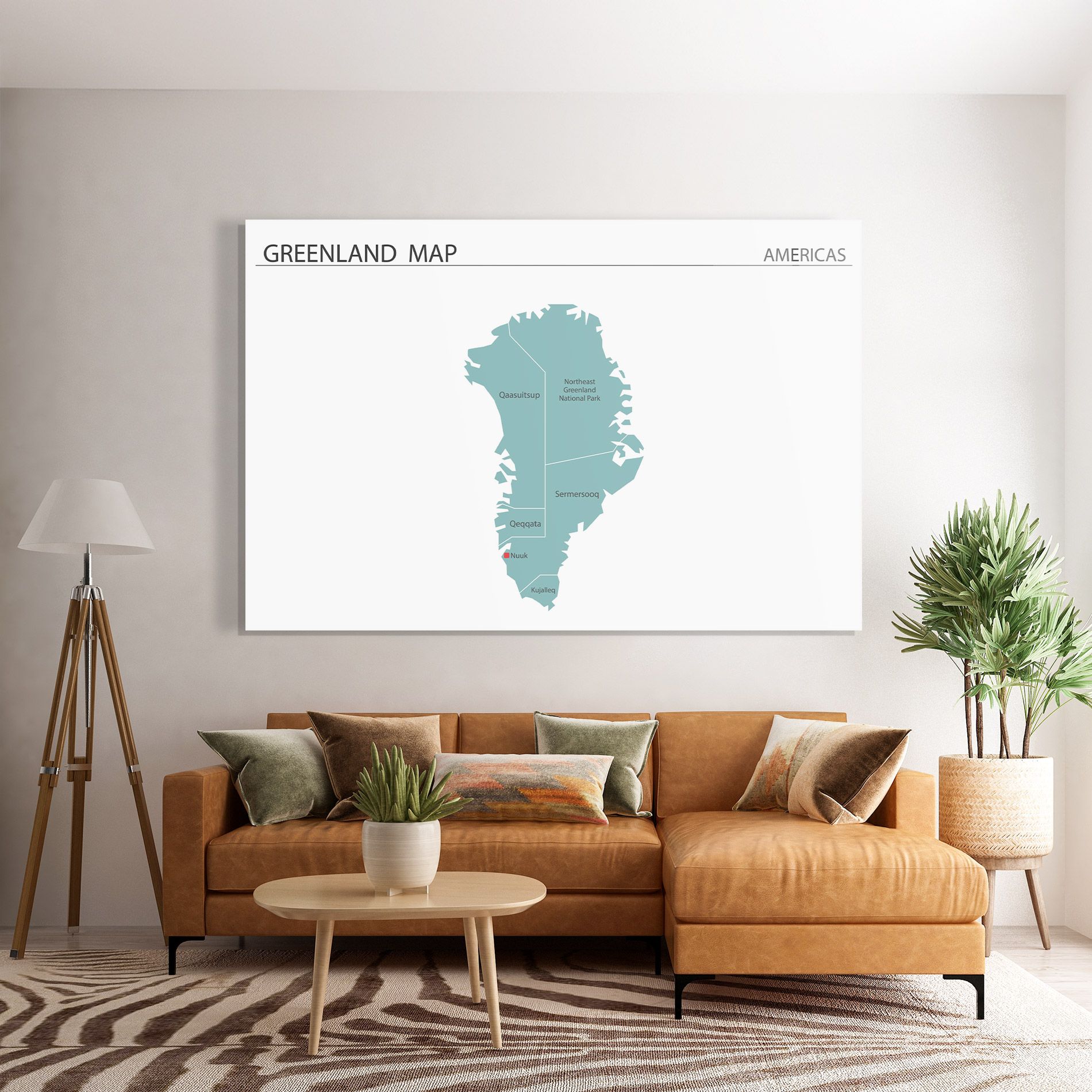 Greenland Map mockup 7